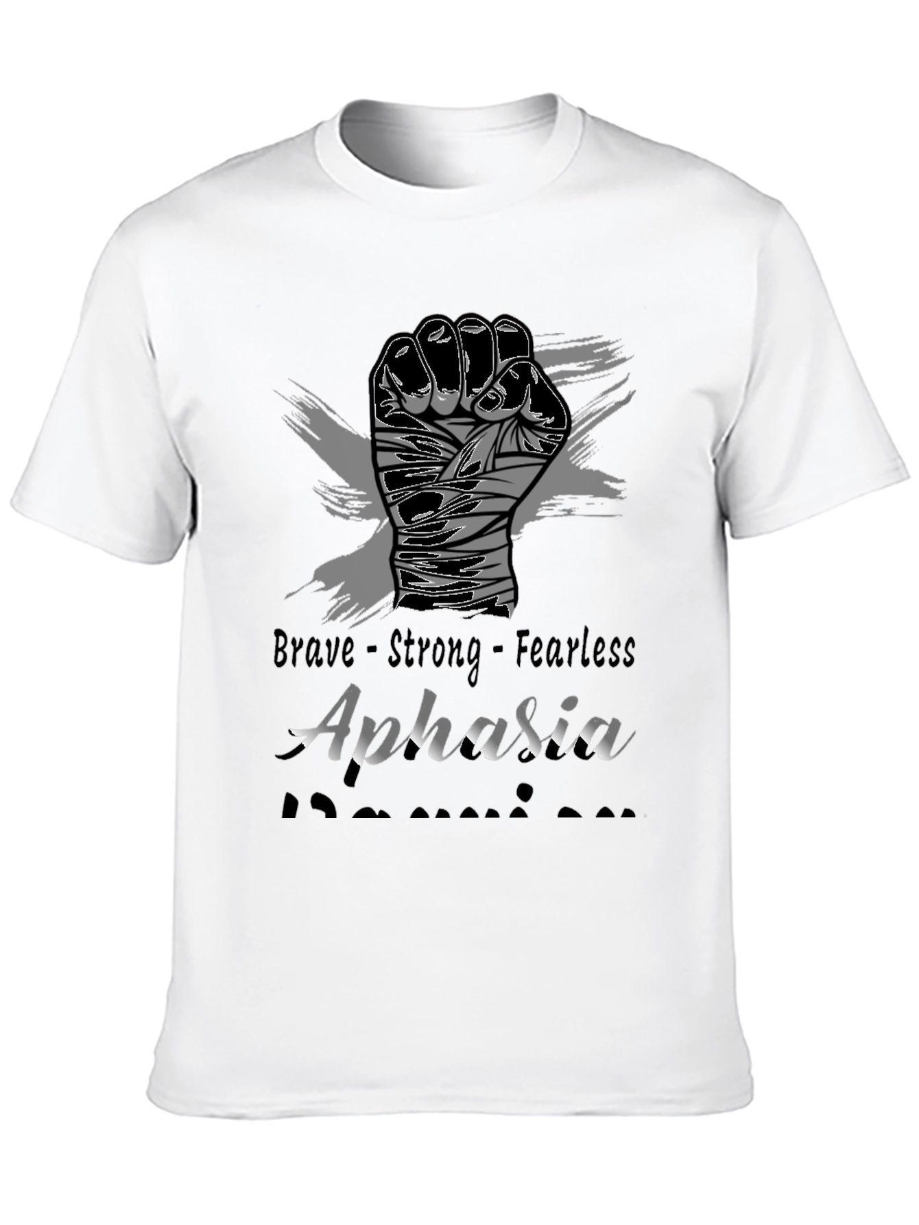 Brave Aphasia Awareness Graphic Tee