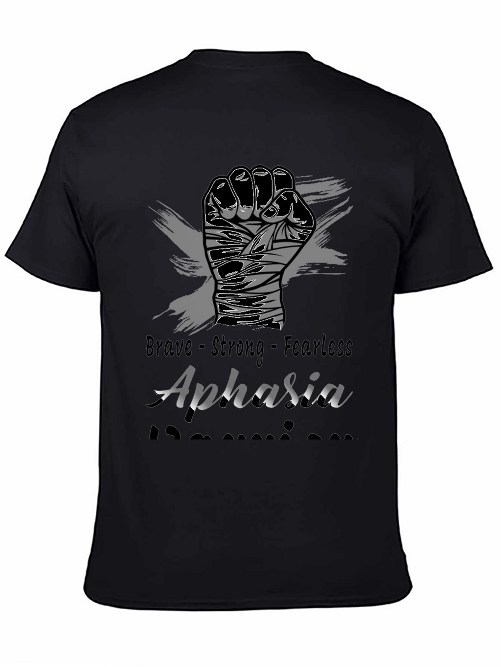 Brave Aphasia Awareness Graphic Tee