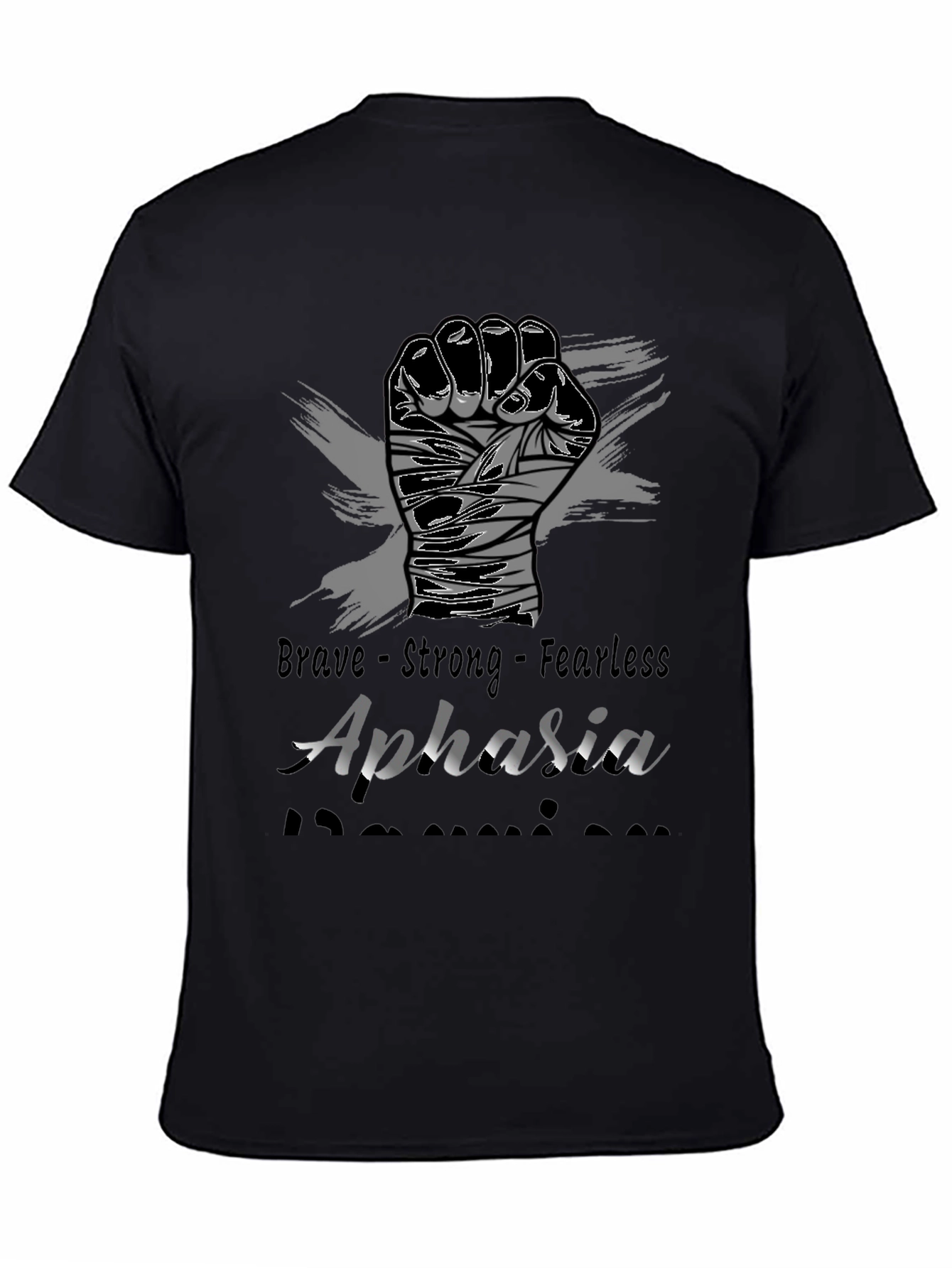 Brave Aphasia Awareness Graphic Tee