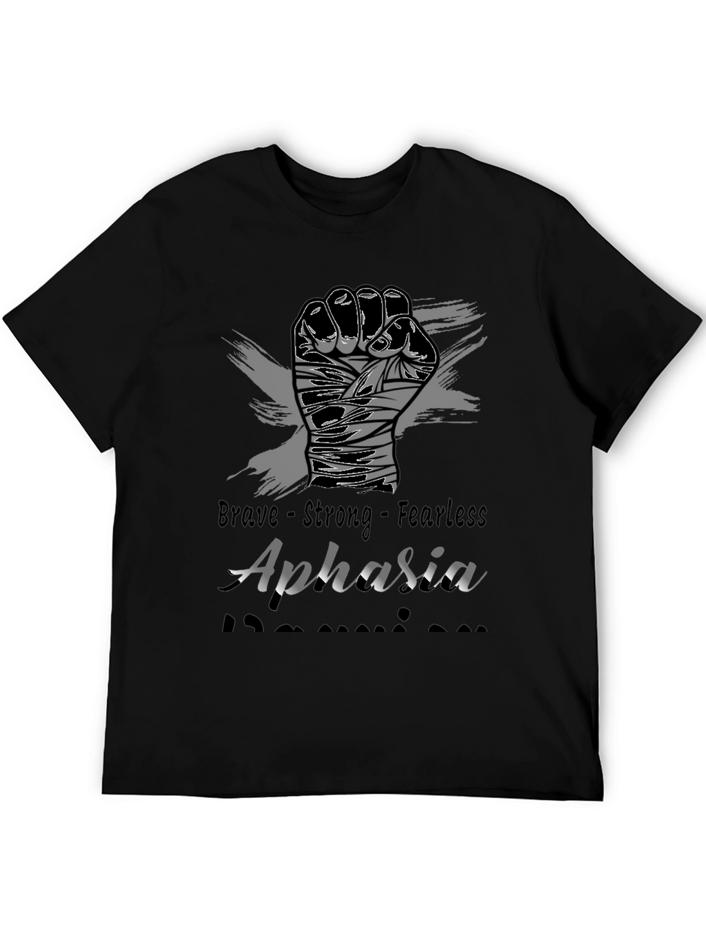 Brave Aphasia Awareness Graphic Tee