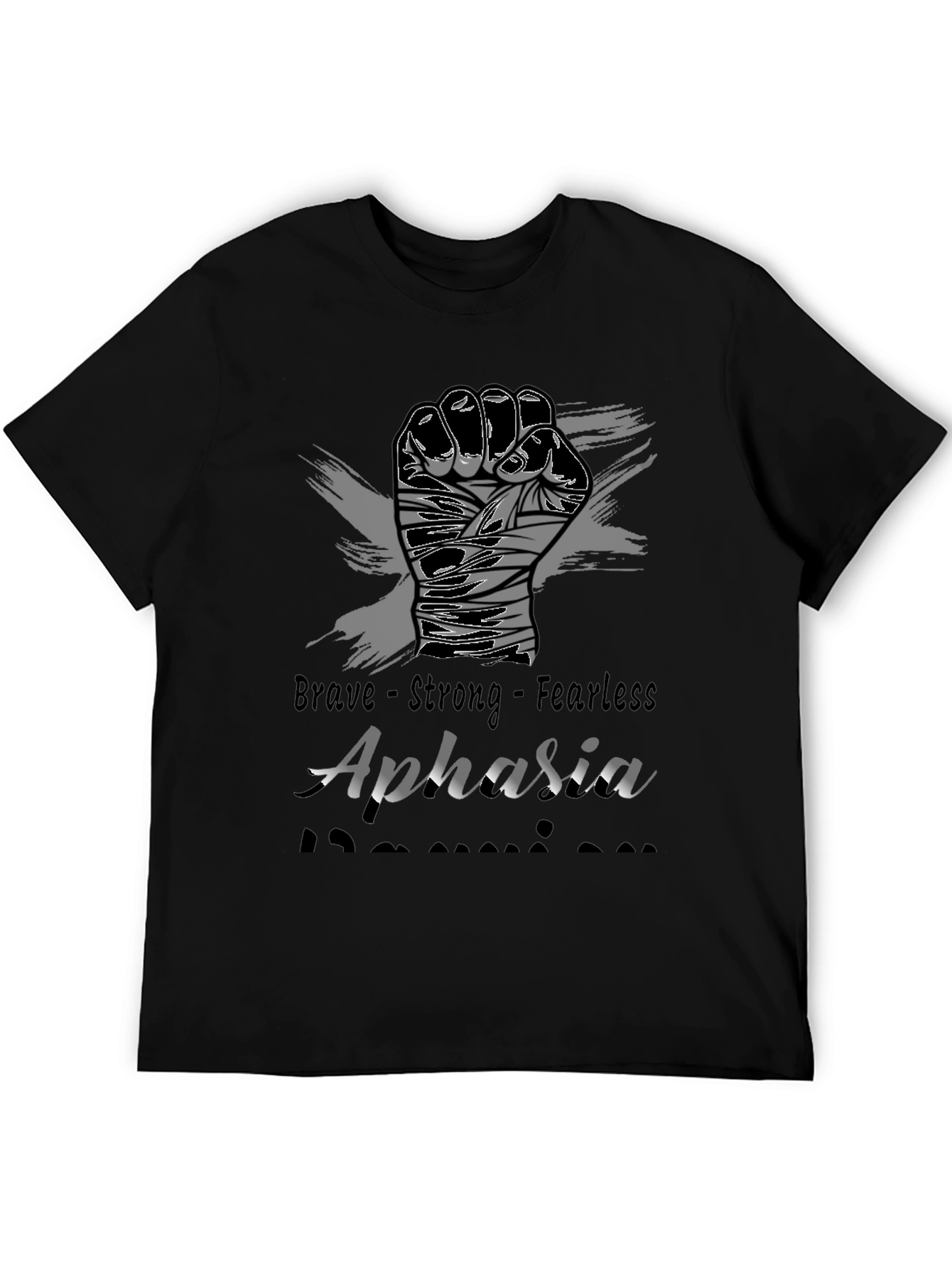 Brave Aphasia Awareness Graphic Tee