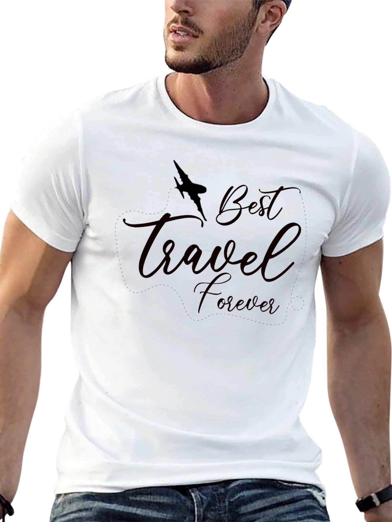 Best Travel Forever Graphic Tee