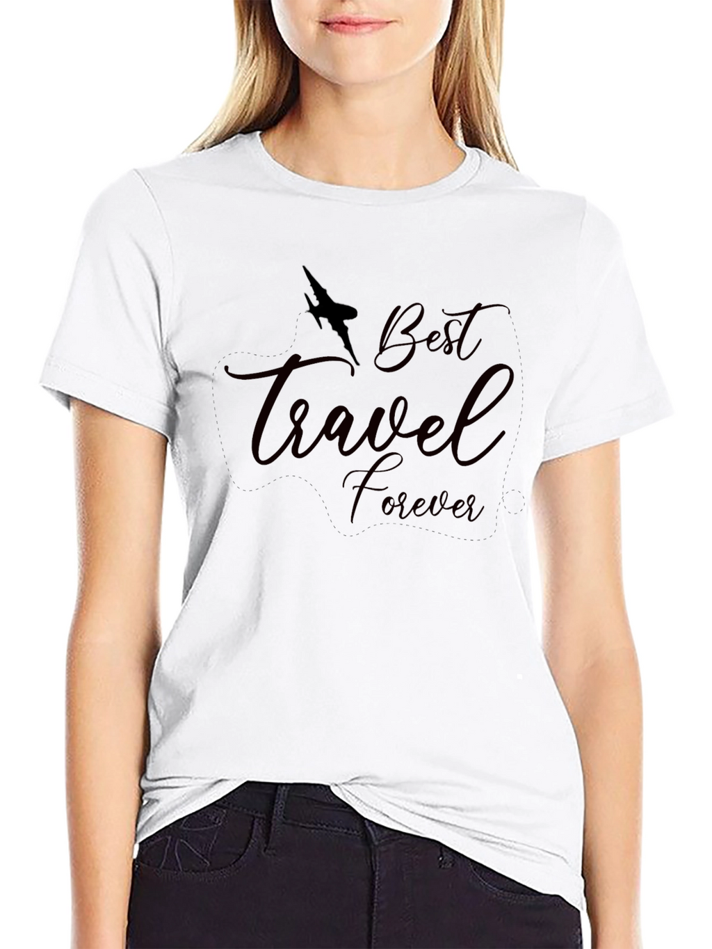 Best Travel Forever Graphic Tee