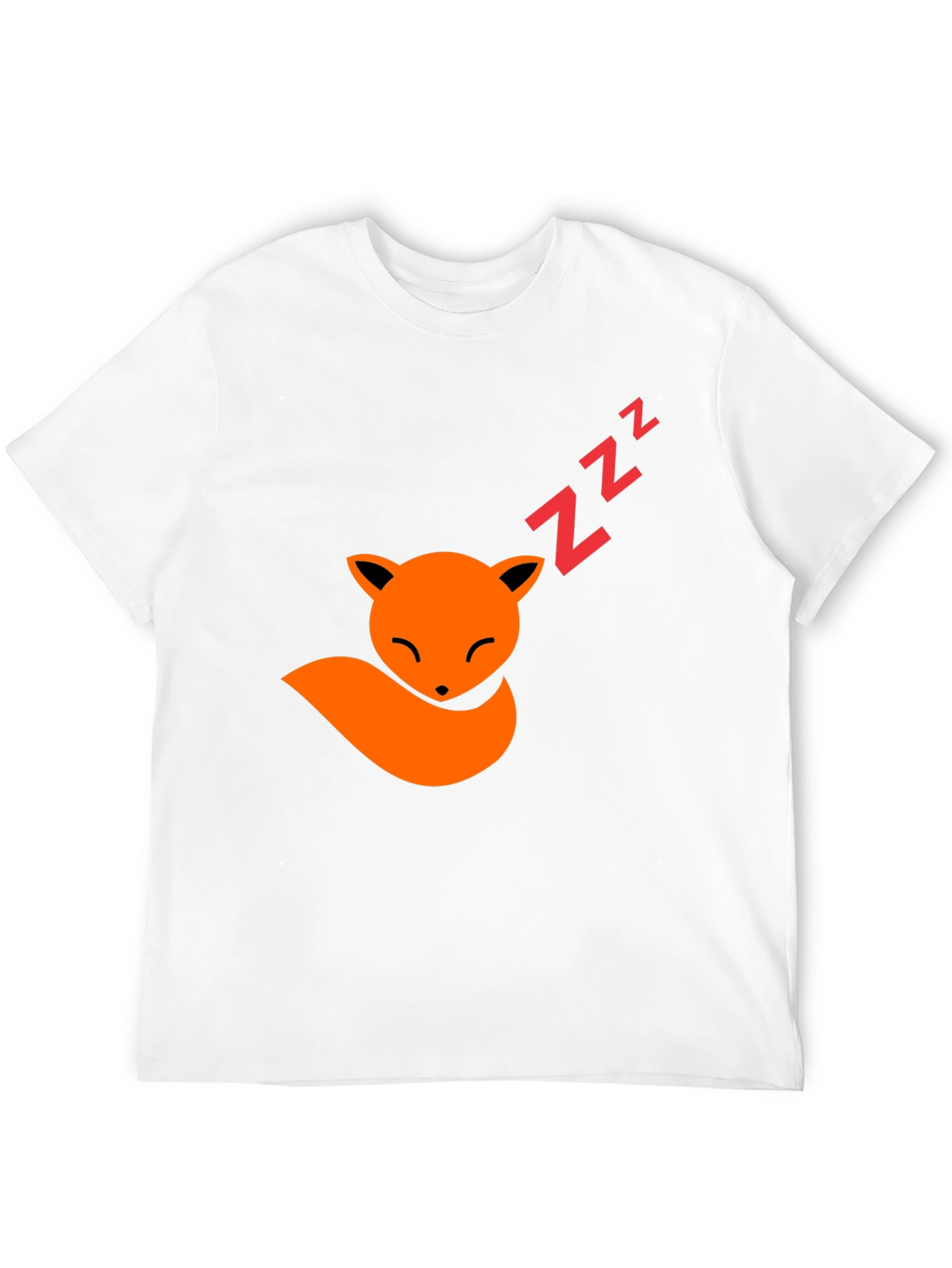 Fox Nap T-Shirt - Comfy Cotton Graphic Tee