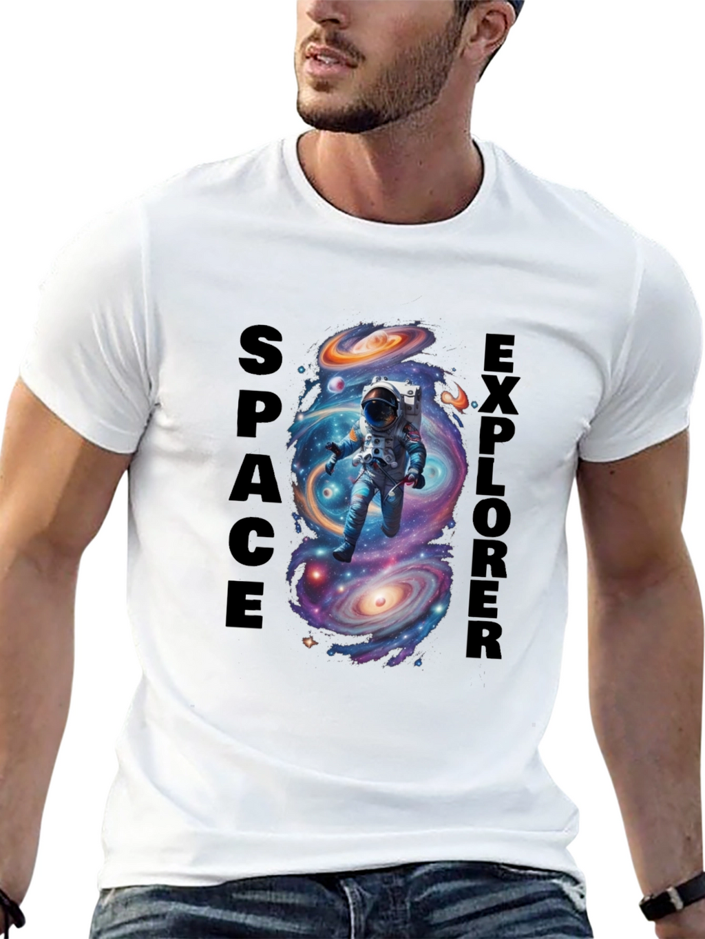 Space Explorer Graphic T-Shirt