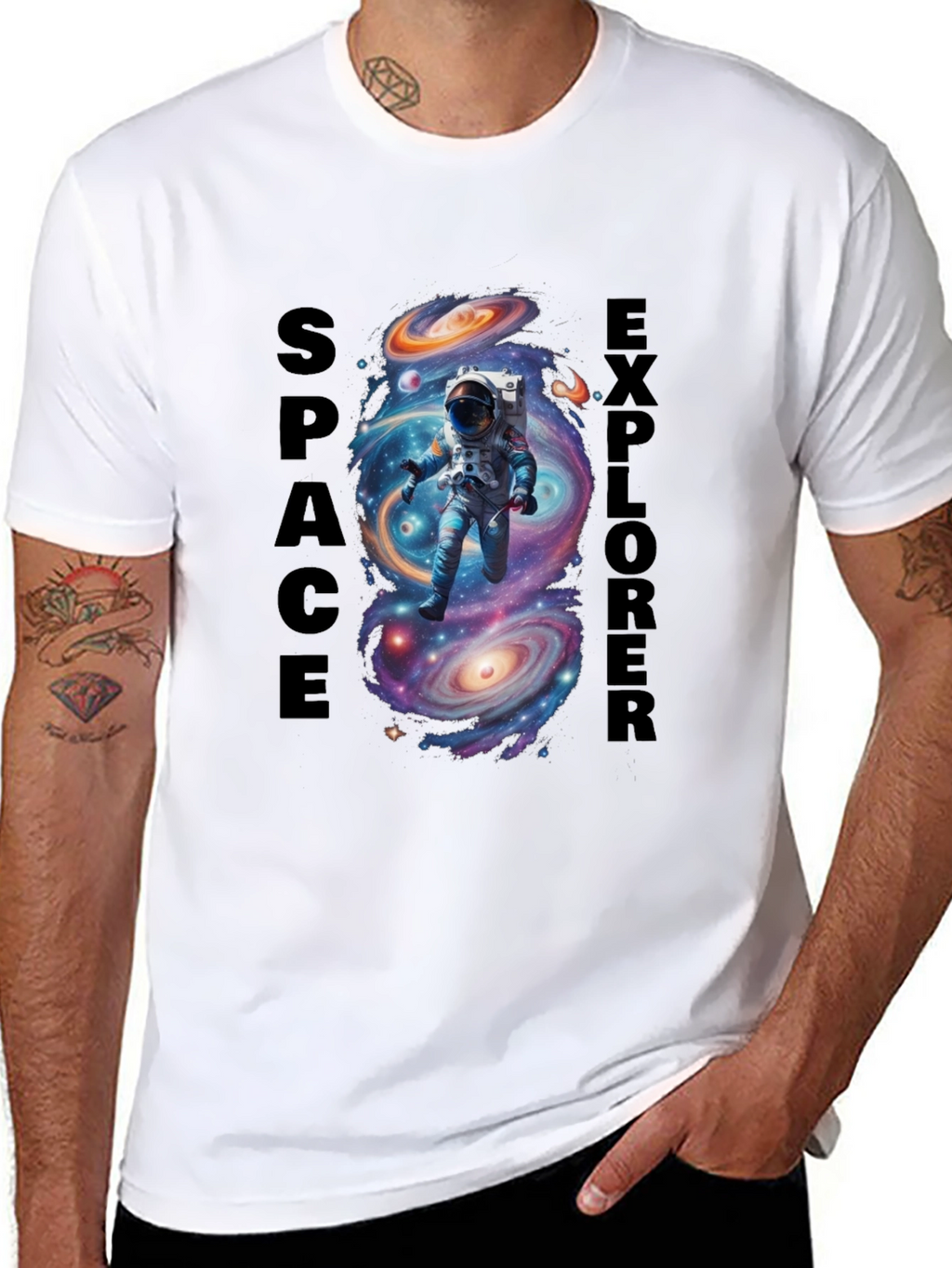 Space Explorer Graphic T-Shirt
