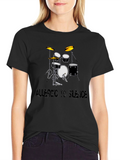 Allergic to Silence Drum Kit Graphic Tee