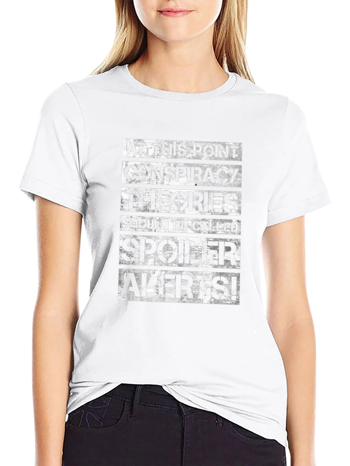 Conspiracy Theories Spoiler Alert T-Shirt