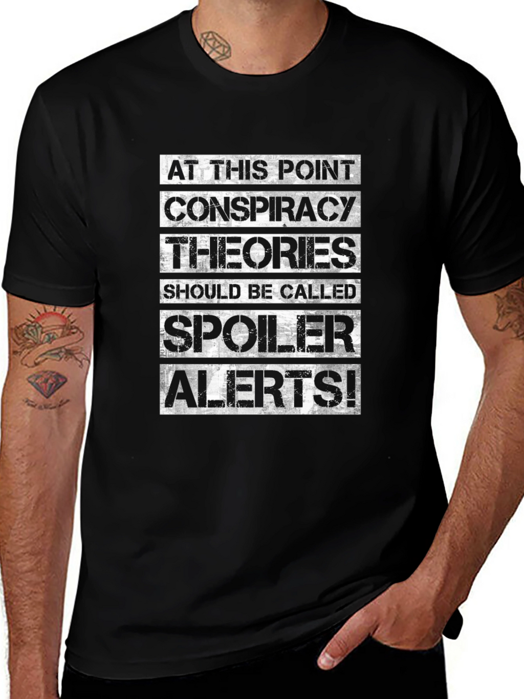 Conspiracy Theories Spoiler Alert T-Shirt