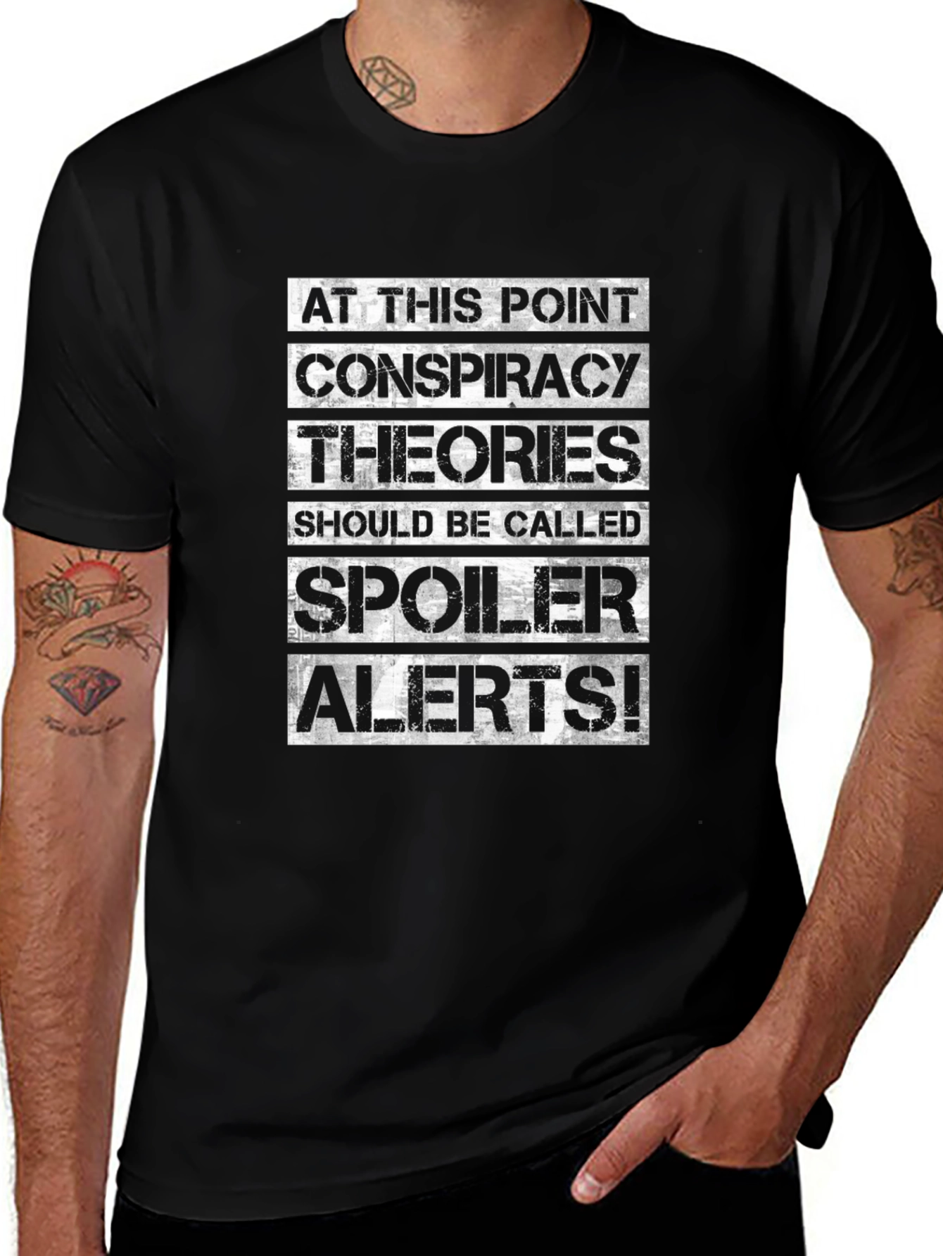 Conspiracy Theories Spoiler Alert T-Shirt