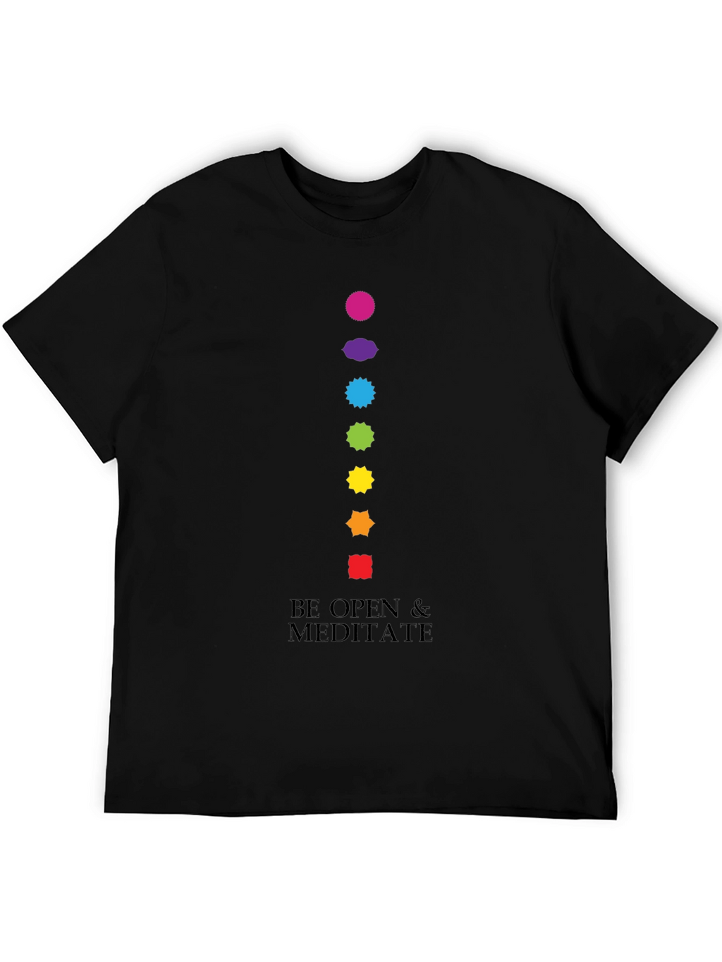 Chakra Meditation T-Shirt - Be Open