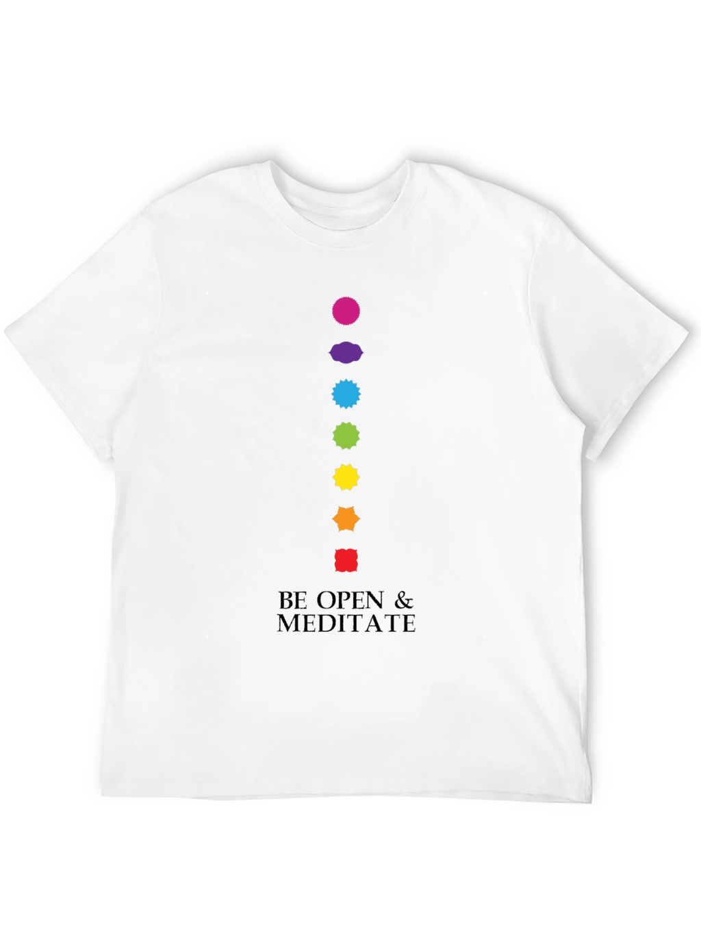 Chakra Meditation T-Shirt - Be Open