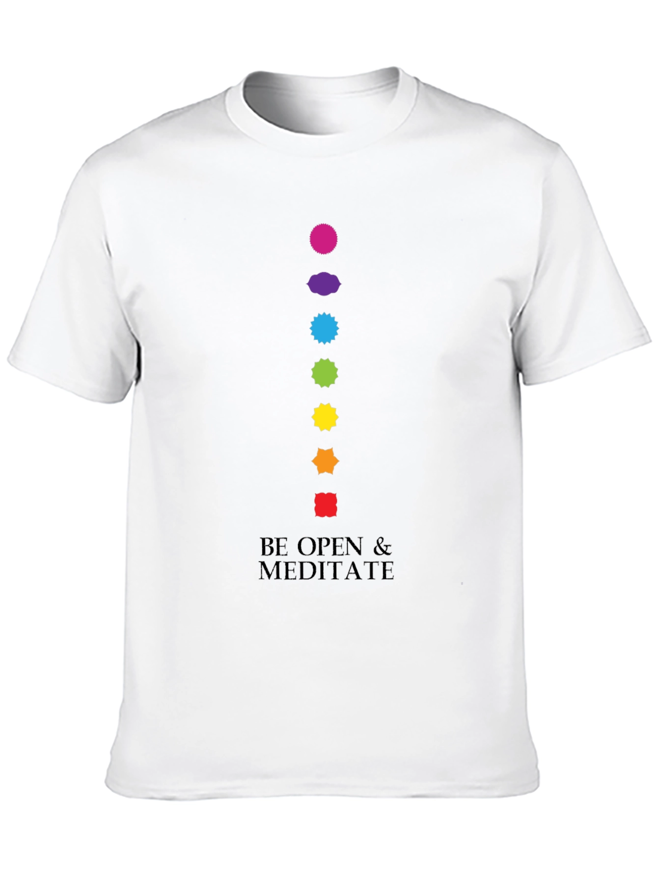 Chakra Meditation T-Shirt - Be Open
