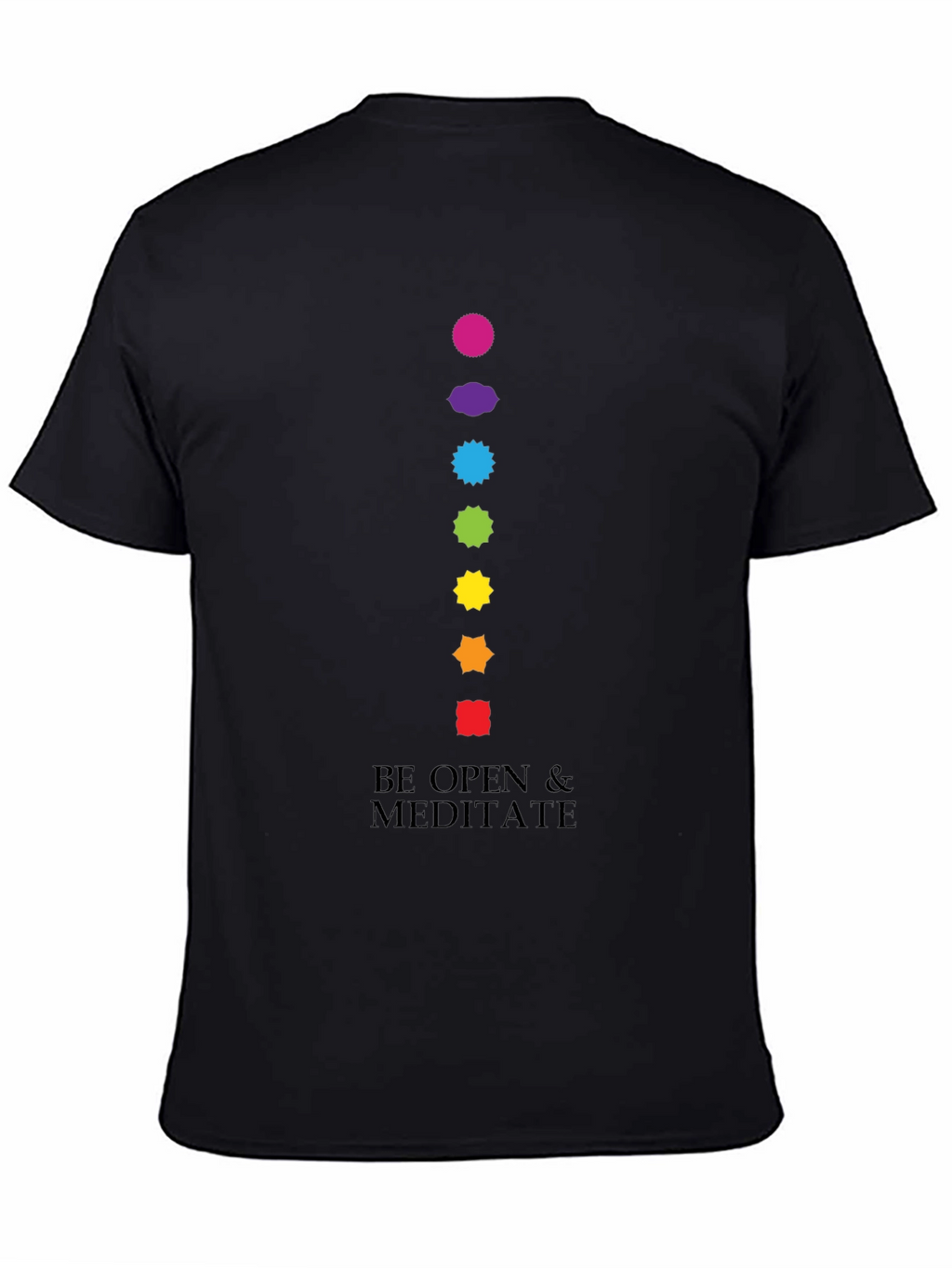 Chakra Meditation T-Shirt - Be Open