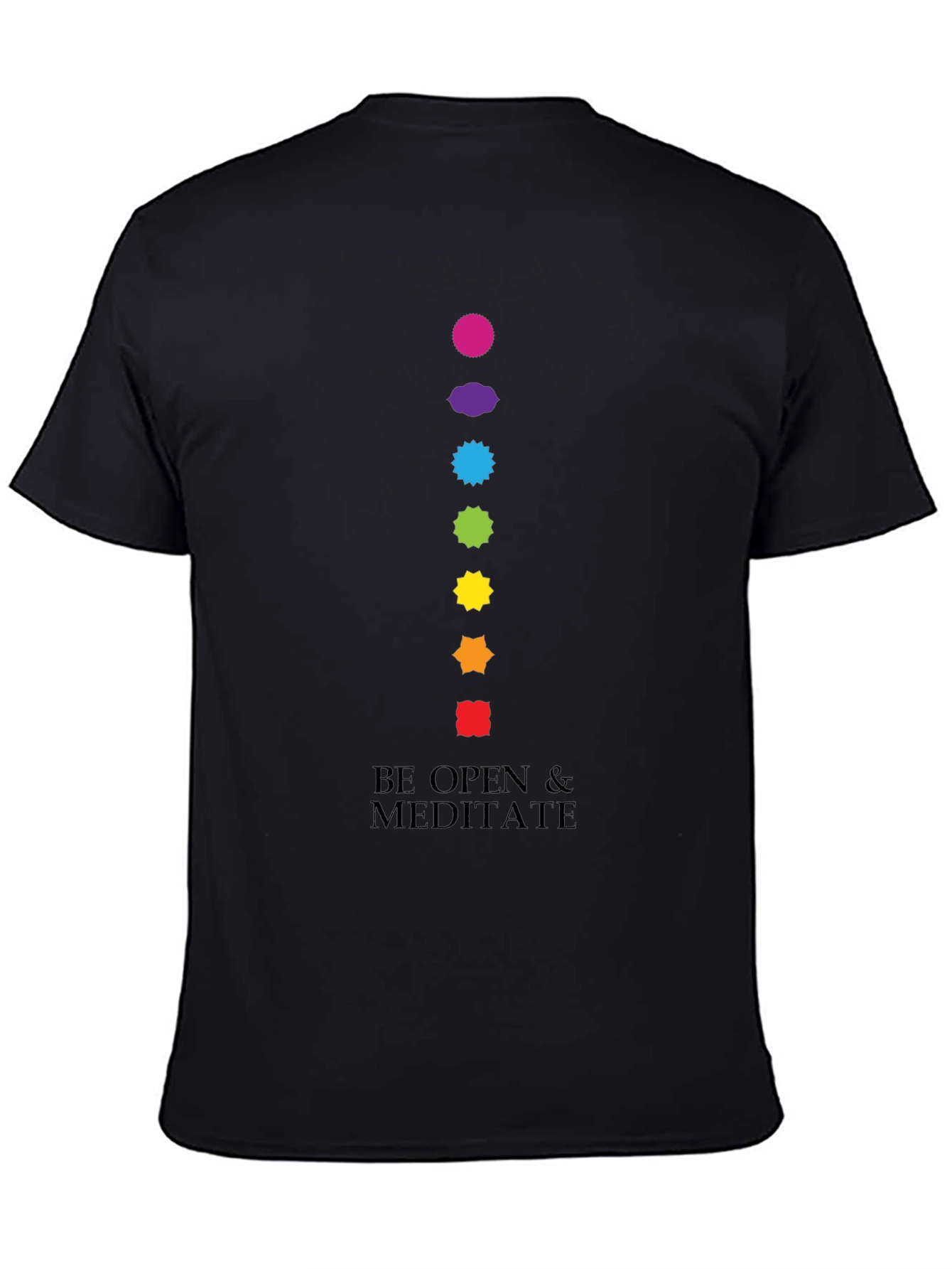 Chakra Meditation T-Shirt - Be Open