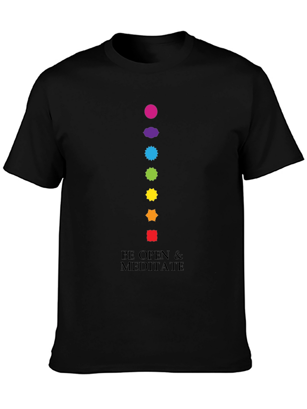 Chakra Meditation T-Shirt - Be Open