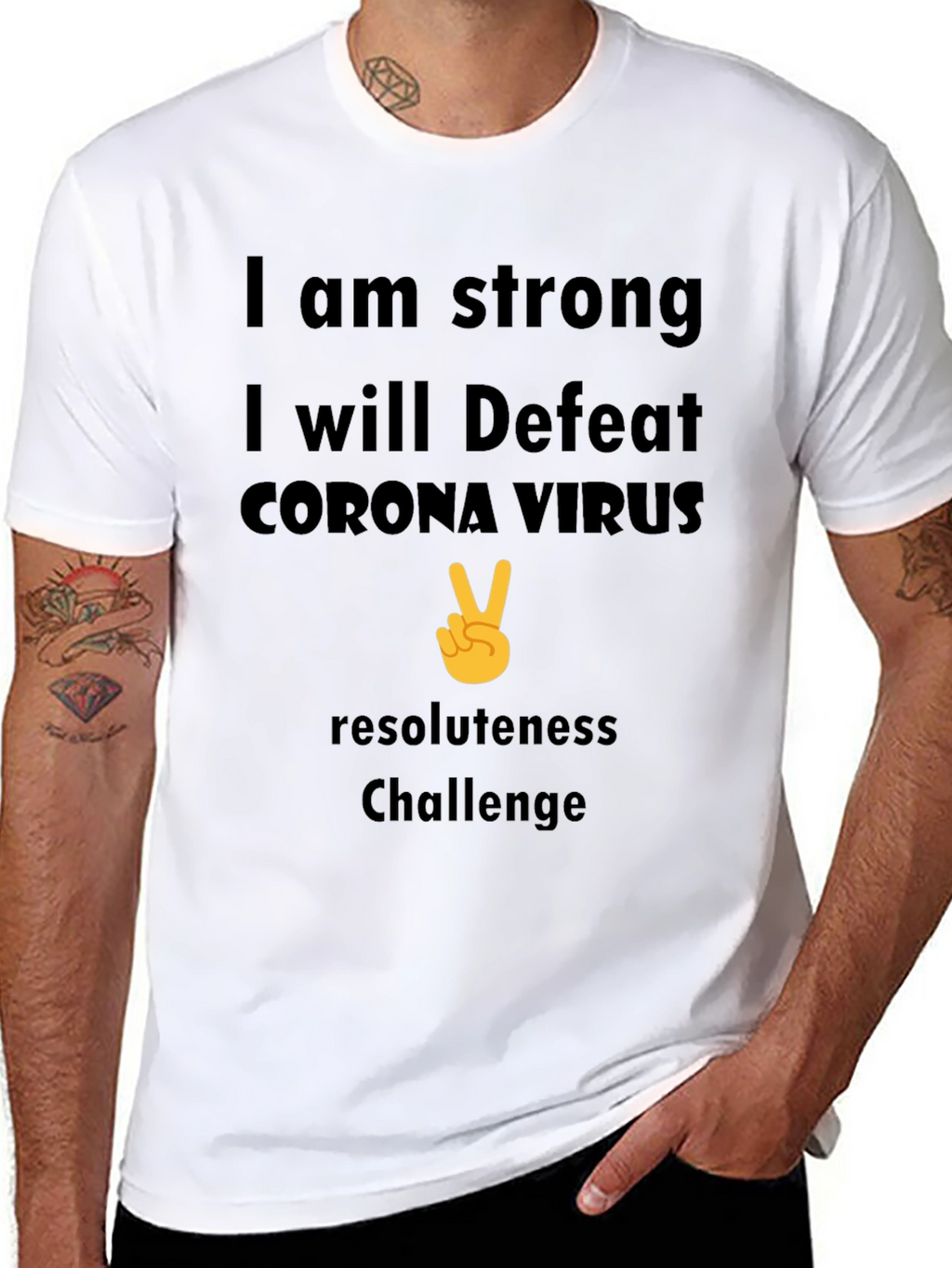 Strong Corona Virus Resolute T-Shirt