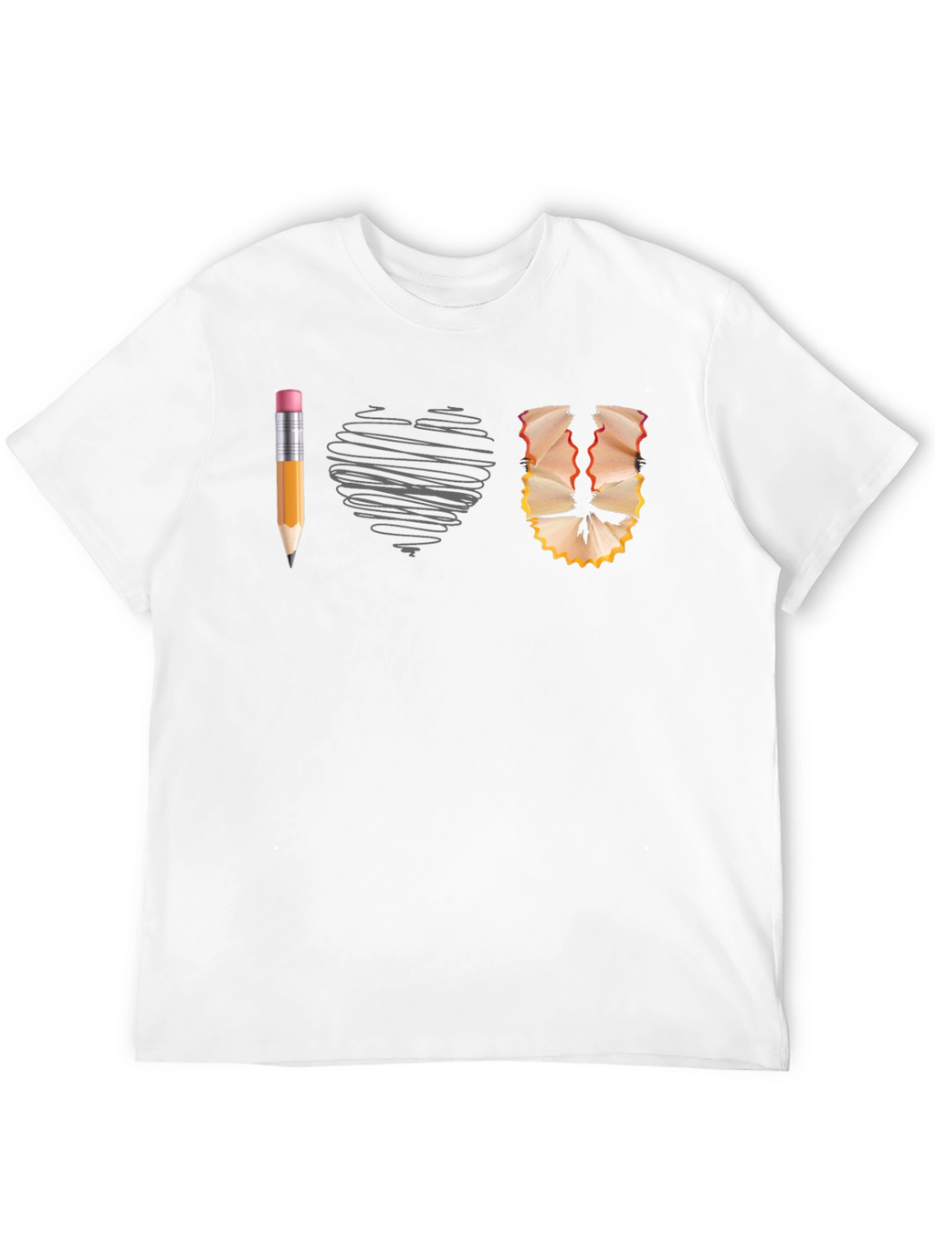 I Heart Art T-Shirt Creative Design Tee