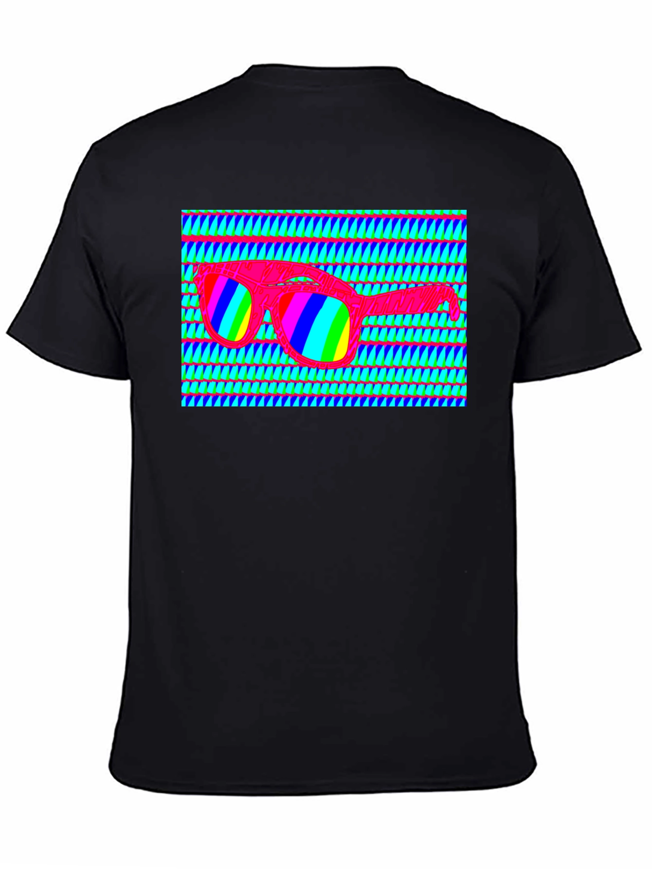 Retro Sunglasses Graphic T-Shirt - Vibrant Design