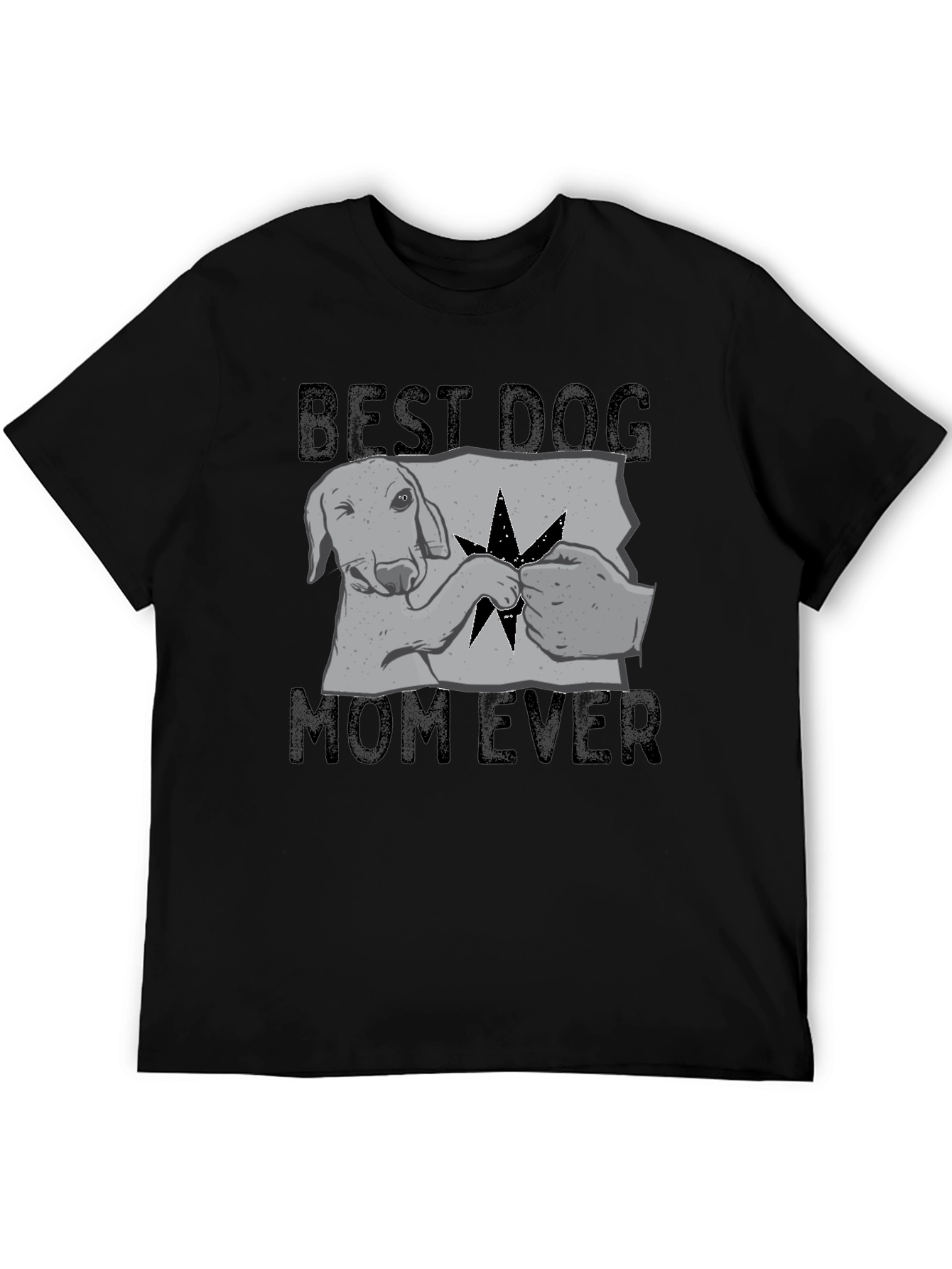 Best Dog Mom Ever T-Shirt - Cute Dog Design