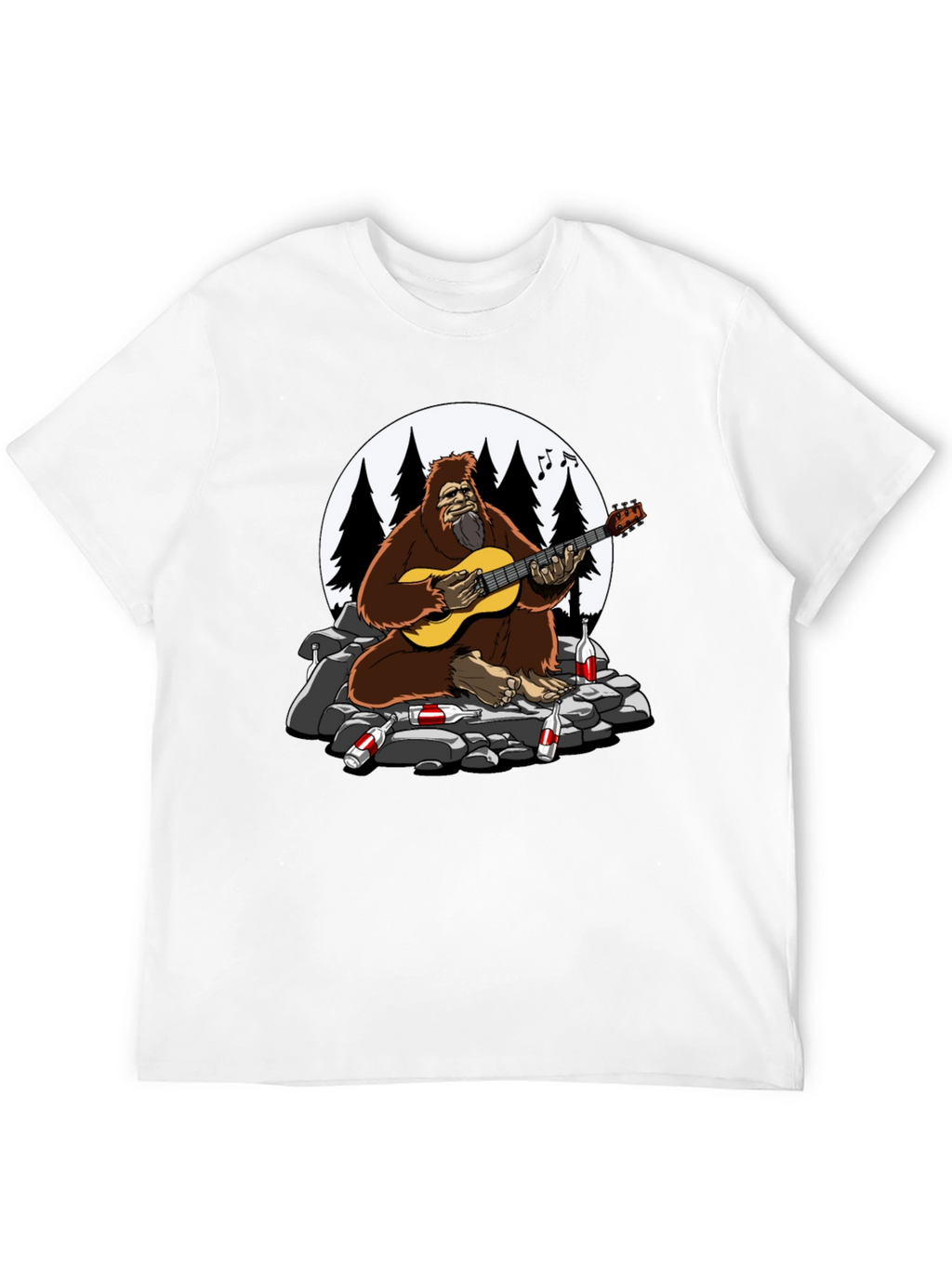 Bigfoot Guitar T-Shirt