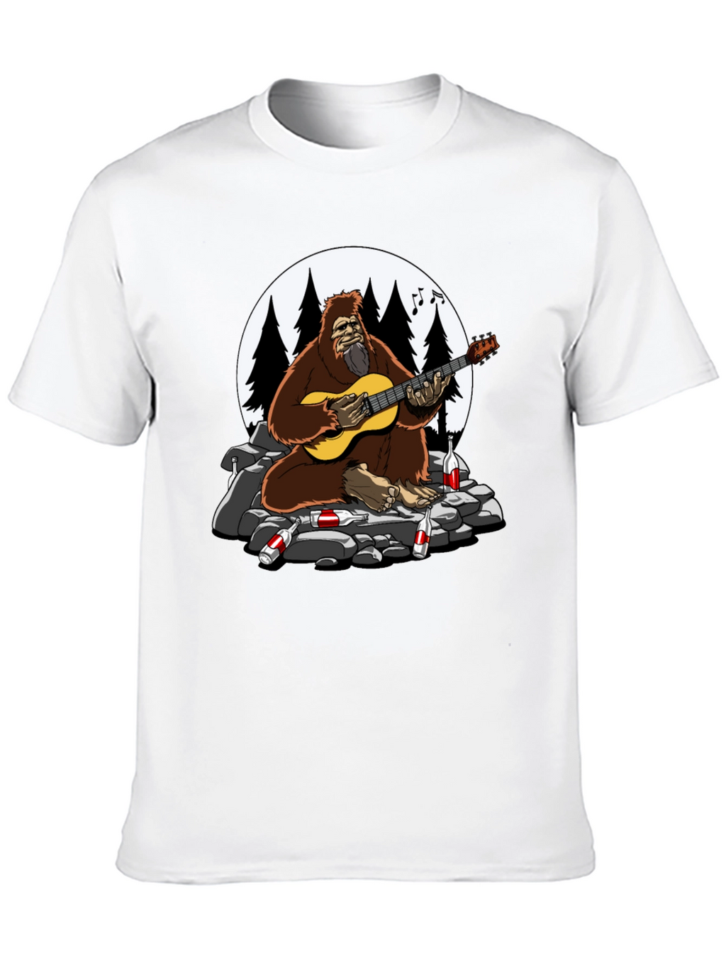 Bigfoot Guitar T-Shirt