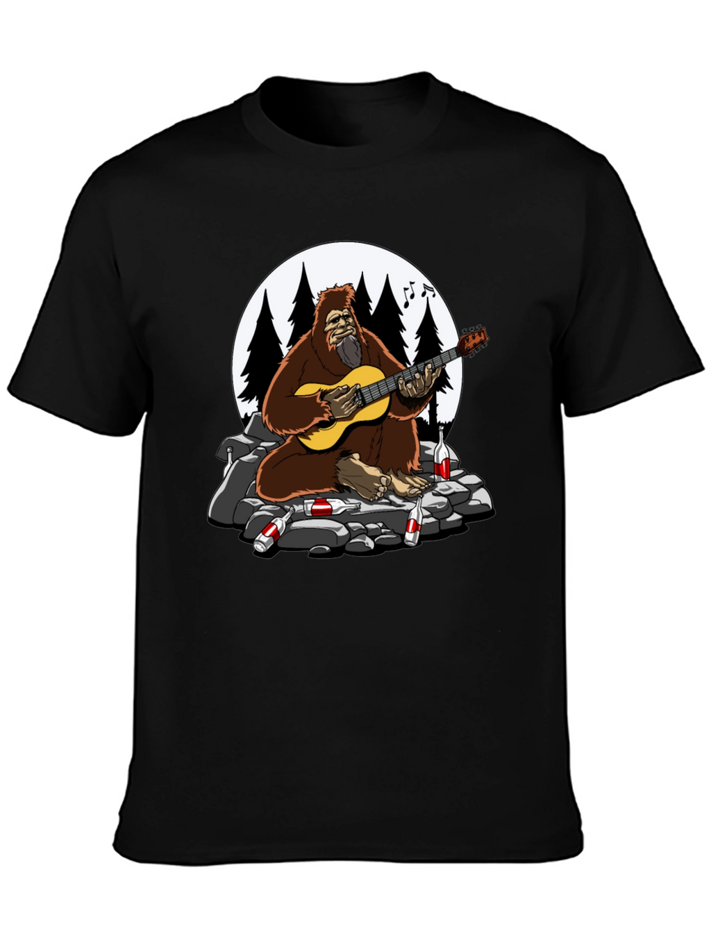Bigfoot Guitar T-Shirt