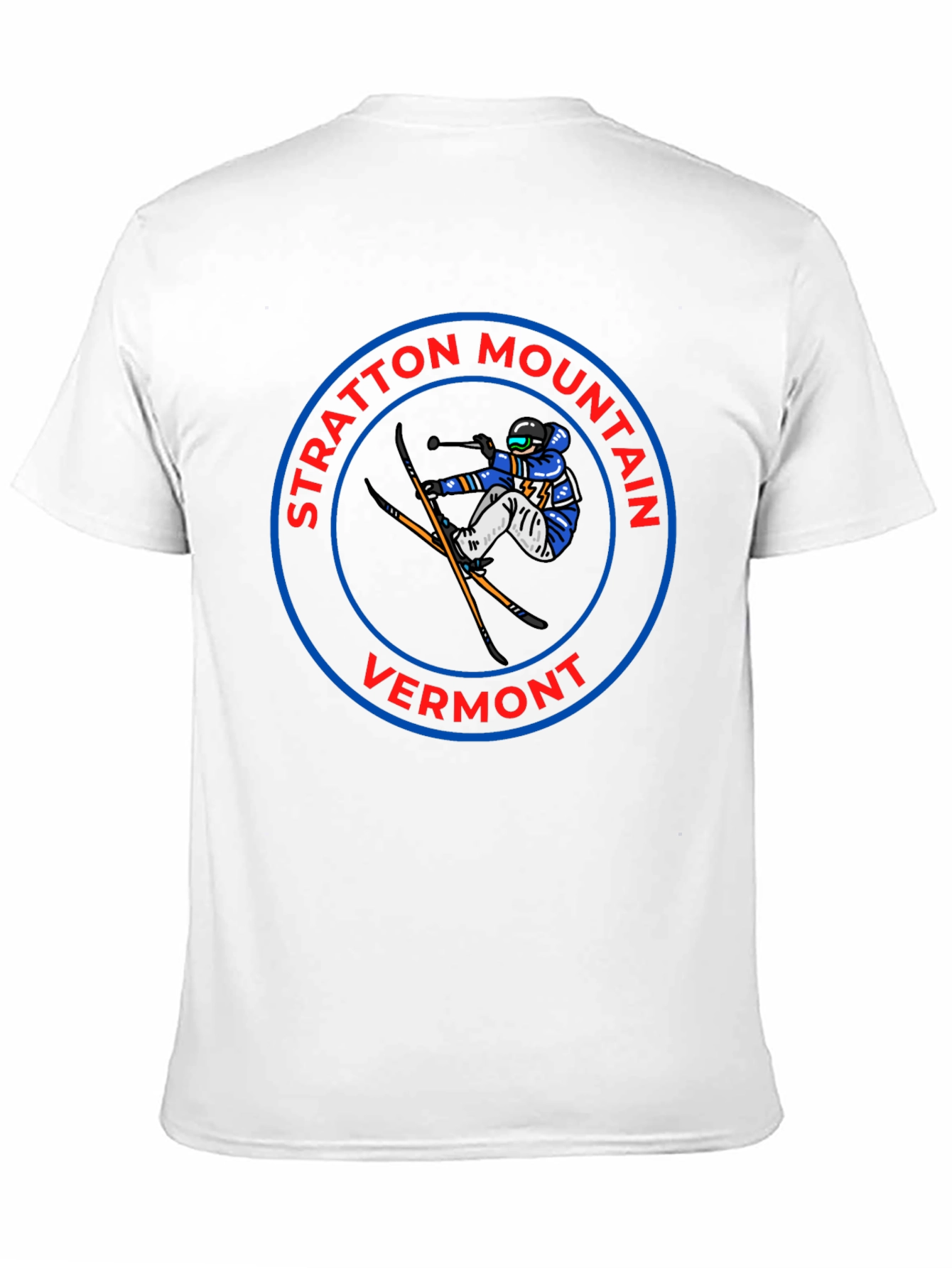 Stratton Mountain Vermont Skiing T-Shirt