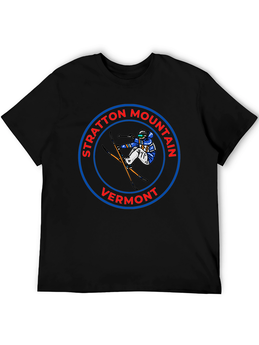Stratton Mountain Vermont Skiing T-Shirt