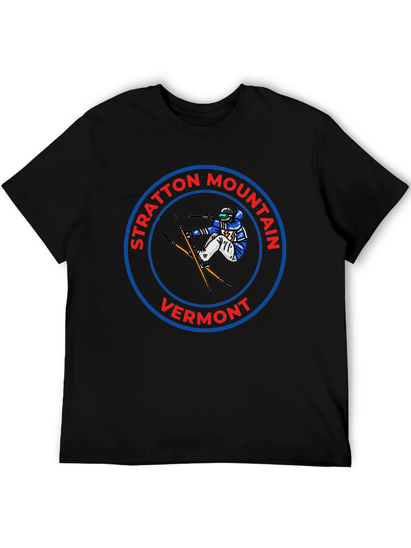 Stratton Mountain Vermont Skiing T-Shirt