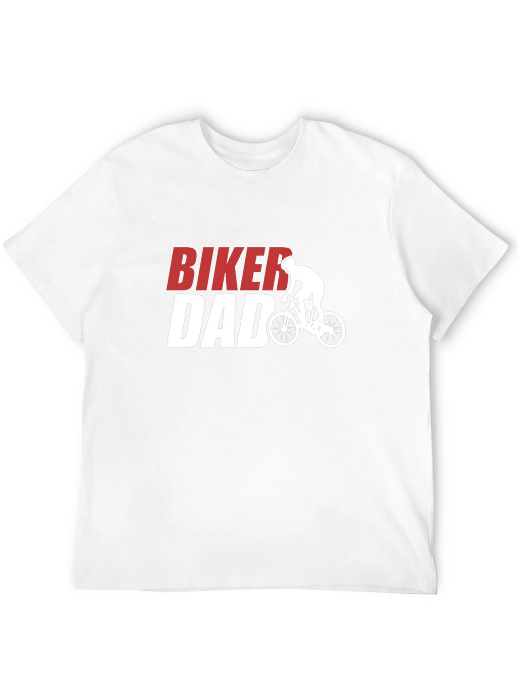 Biker Dad T-Shirt - Cycling Lover Fathers Day Gift