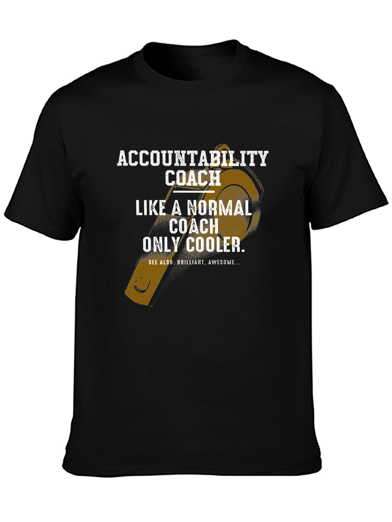 Accountability Coach T-Shirt - Normal Coach Only Cooler