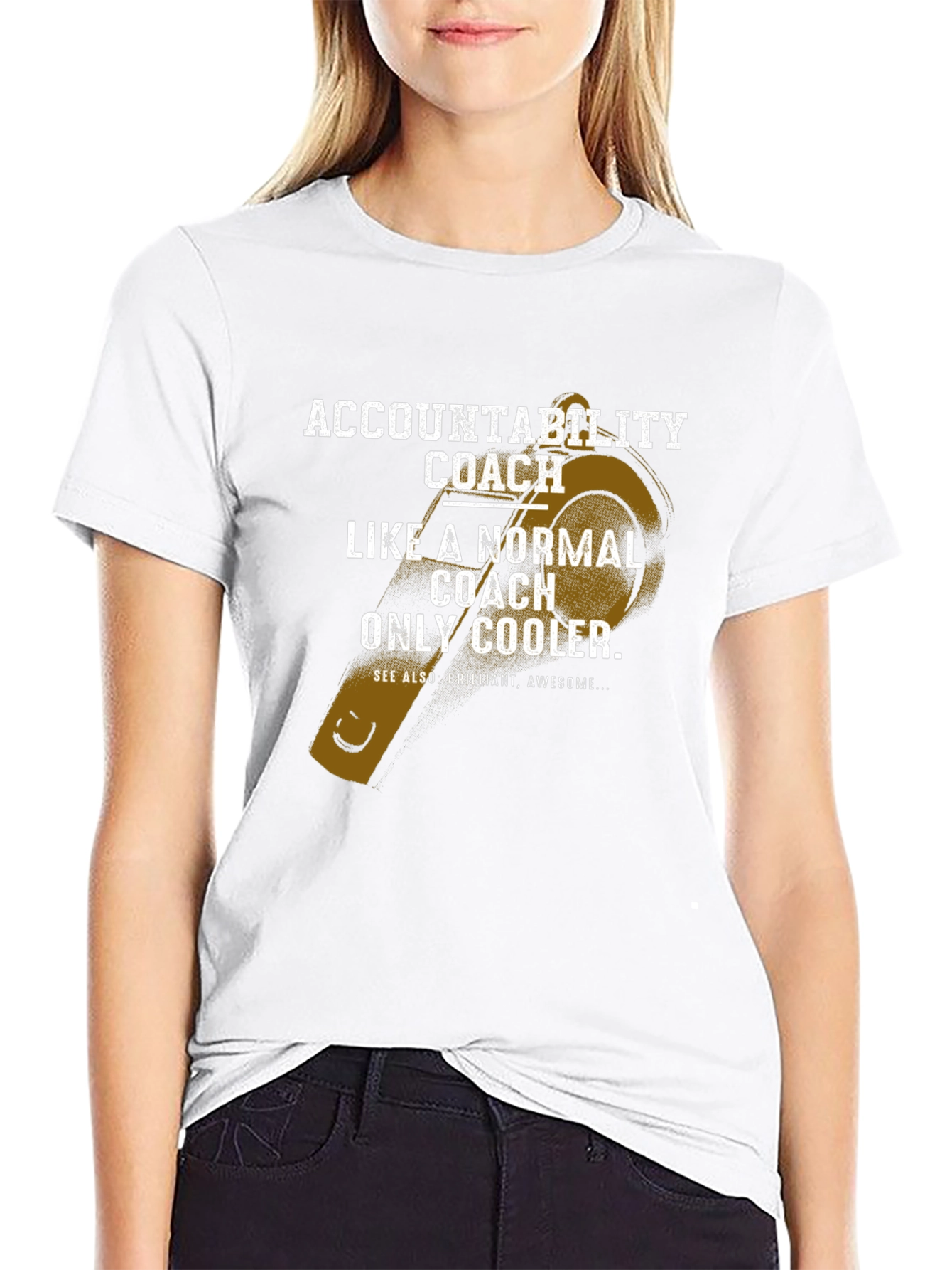 Accountability Coach T-Shirt - Normal Coach Only Cooler