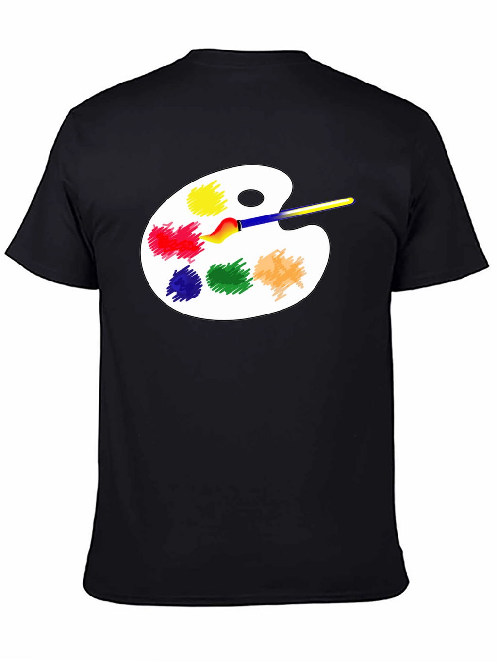 Artist Palette T-Shirt - Creative Design