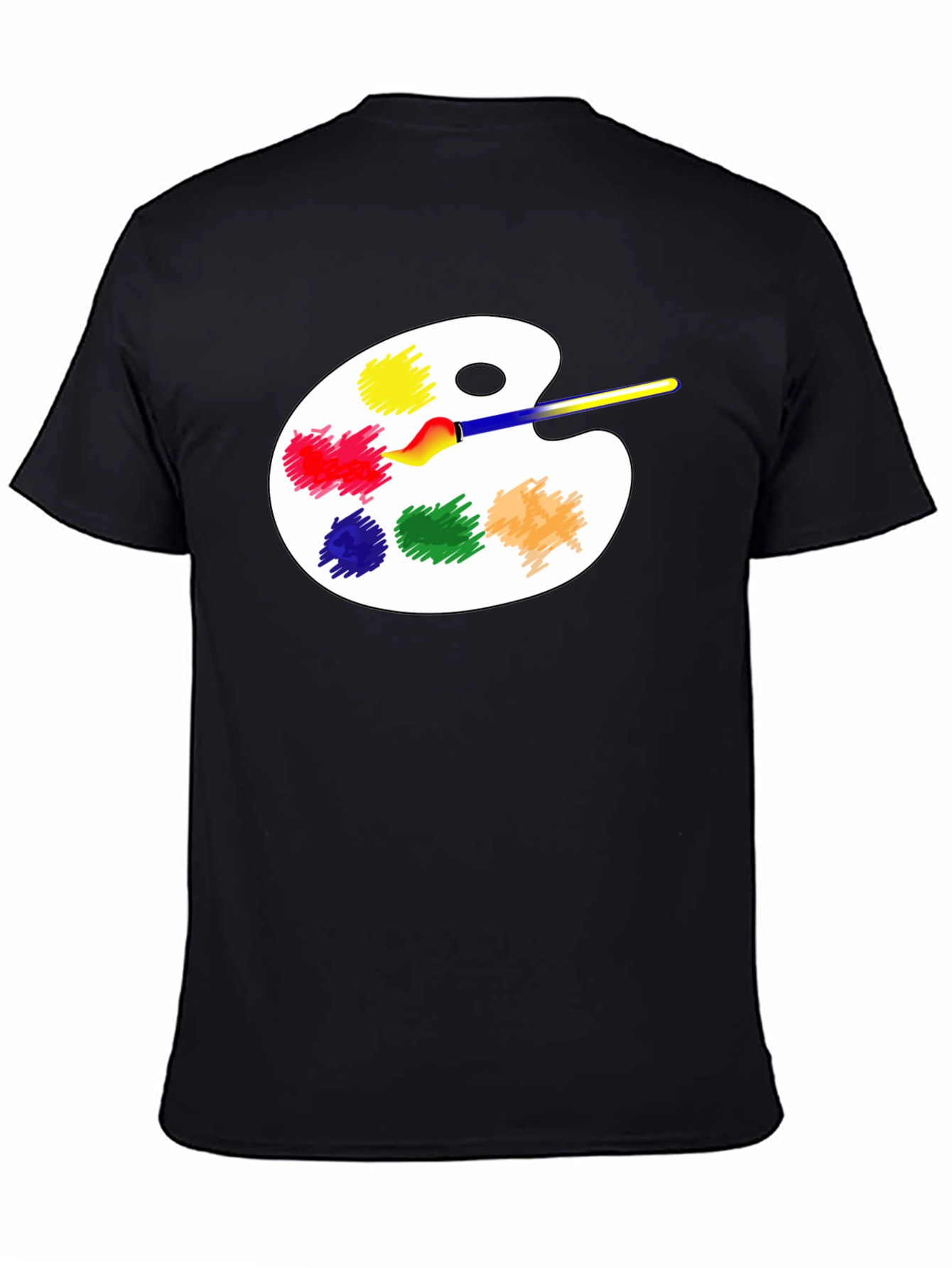 Artist Palette T-Shirt - Creative Design