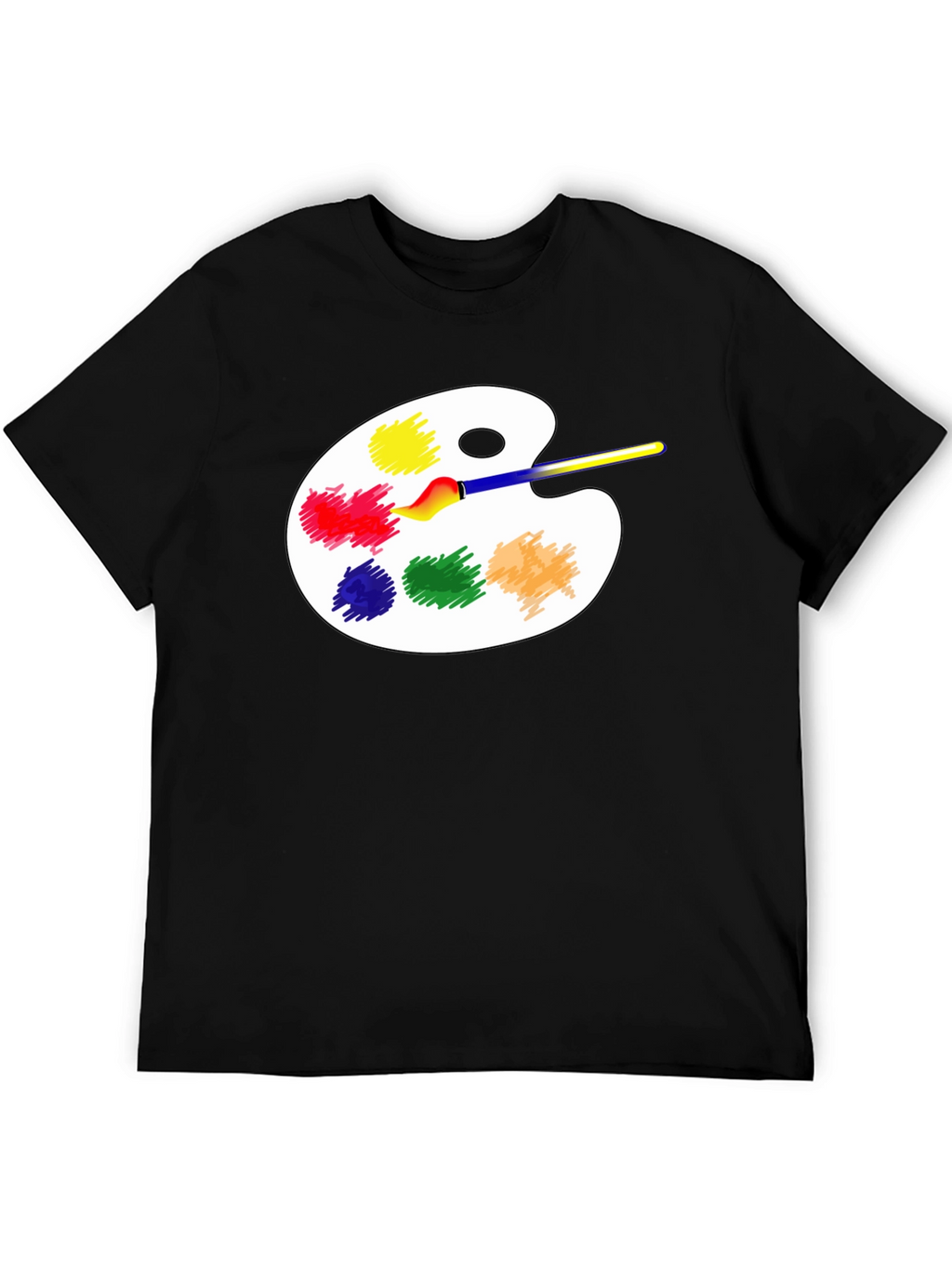 Artist Palette T-Shirt - Creative Design