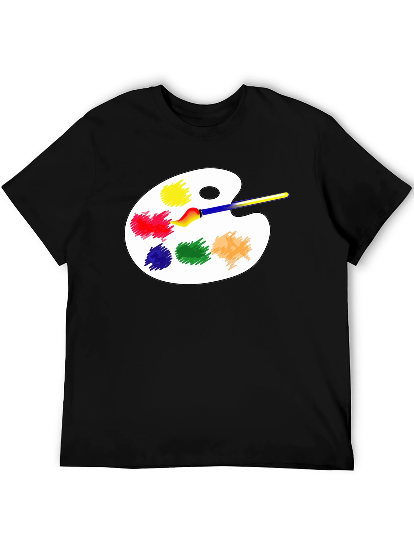 Artist Palette T-Shirt - Creative Design