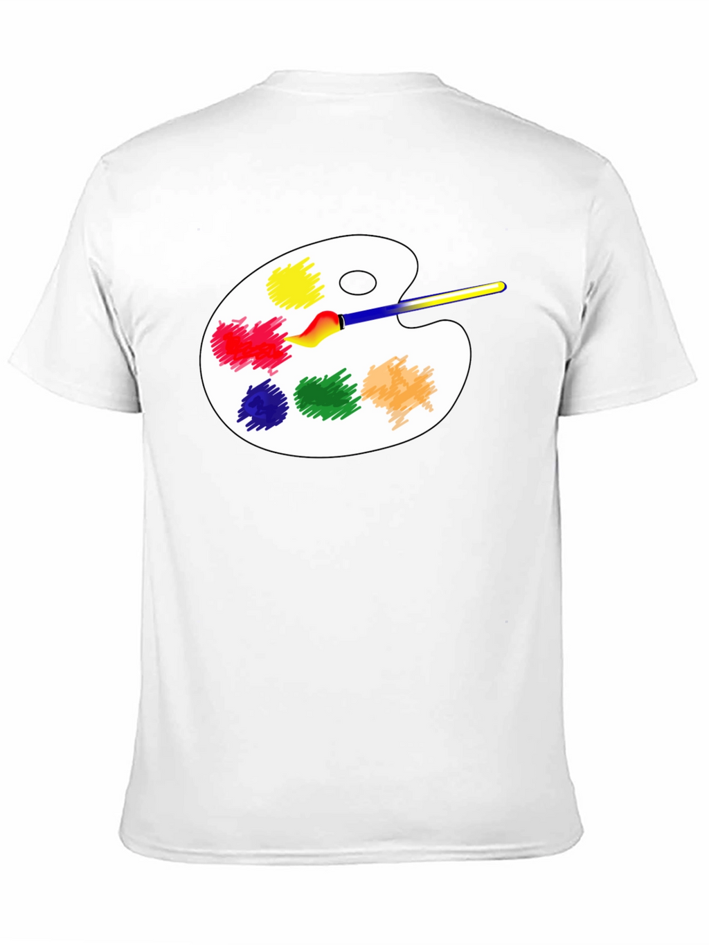 Artist Palette T-Shirt - Creative Design