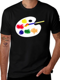 Artist Palette T-Shirt - Creative Design