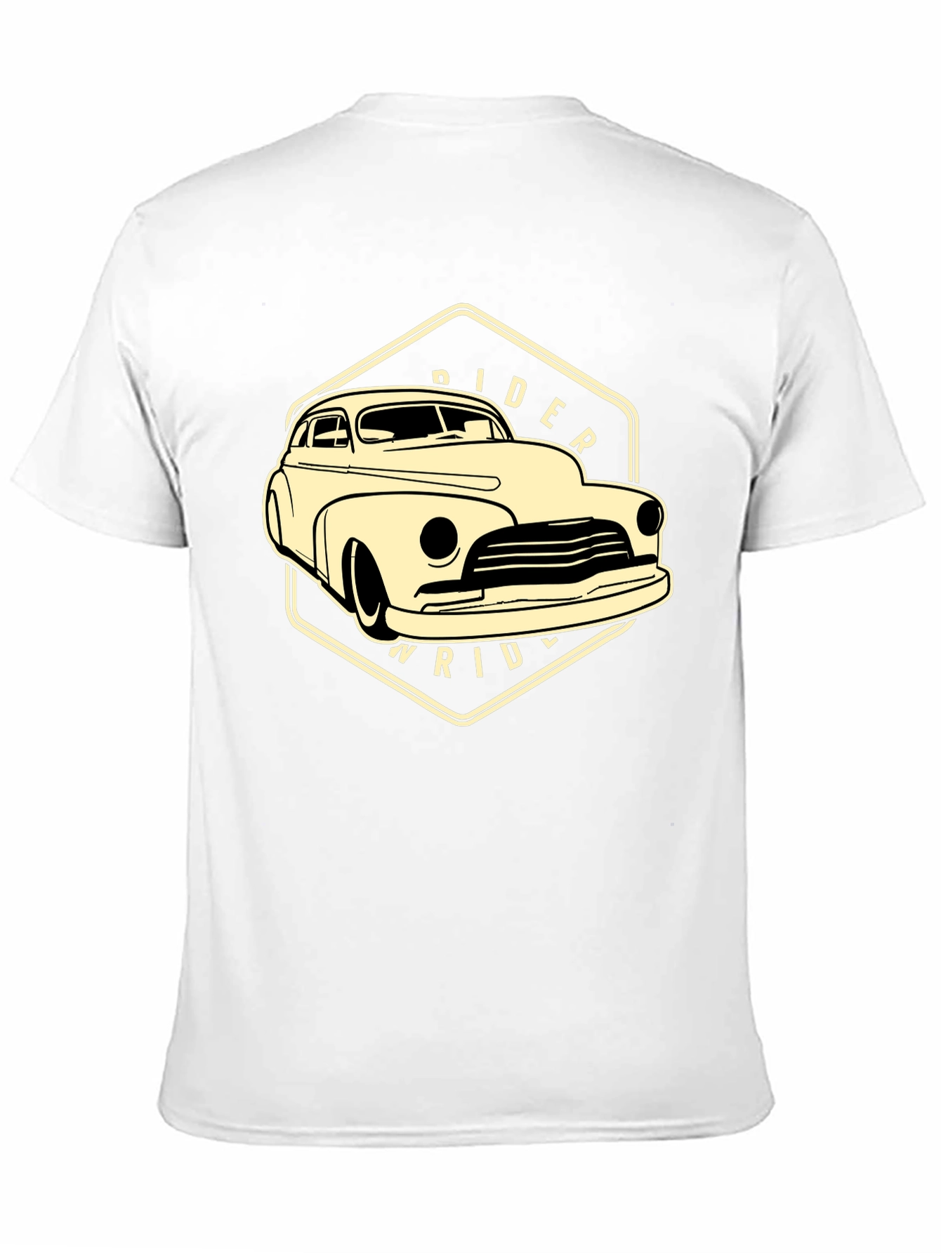 Classic Car Rider T-Shirt - Black