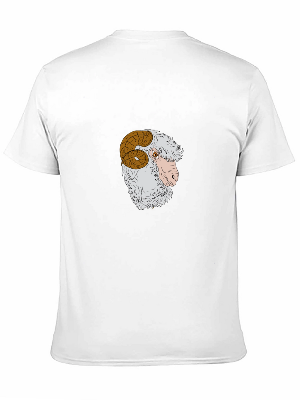 Ram Graphic Tee - Stylish Black Cotton T-Shirt