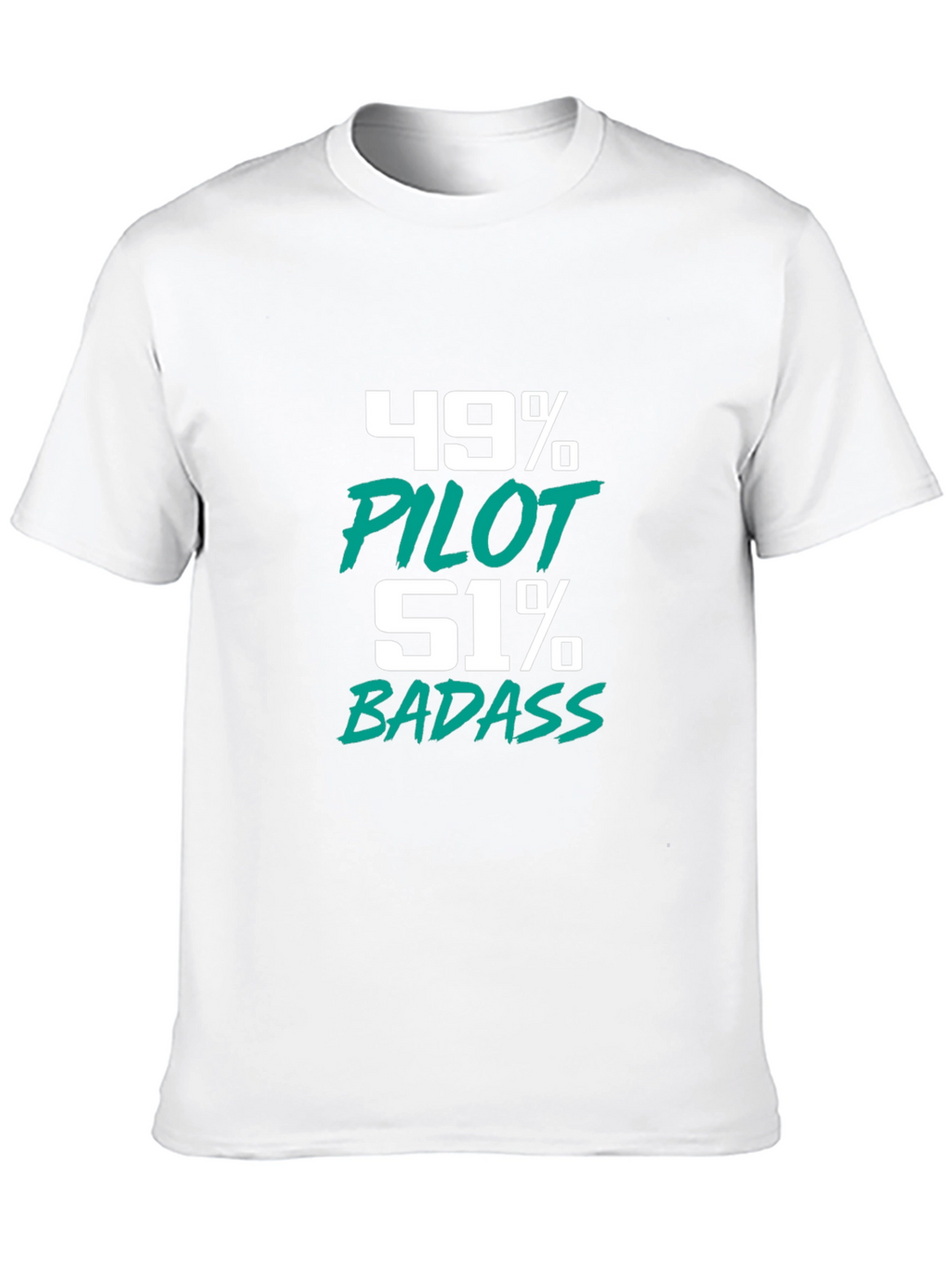 Pilot Badass Graphic Tee - Aviation Humor T-Shirt