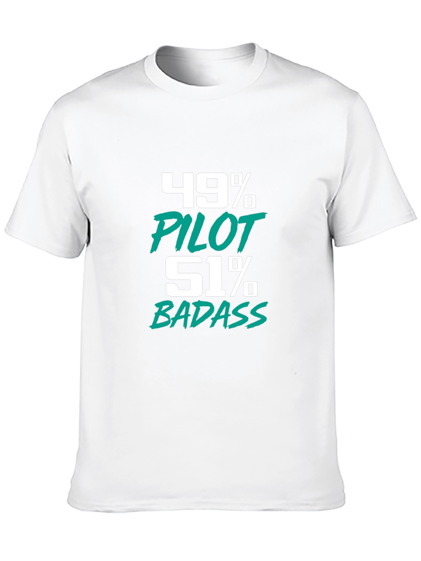 Pilot Badass Graphic Tee - Aviation Humor T-Shirt