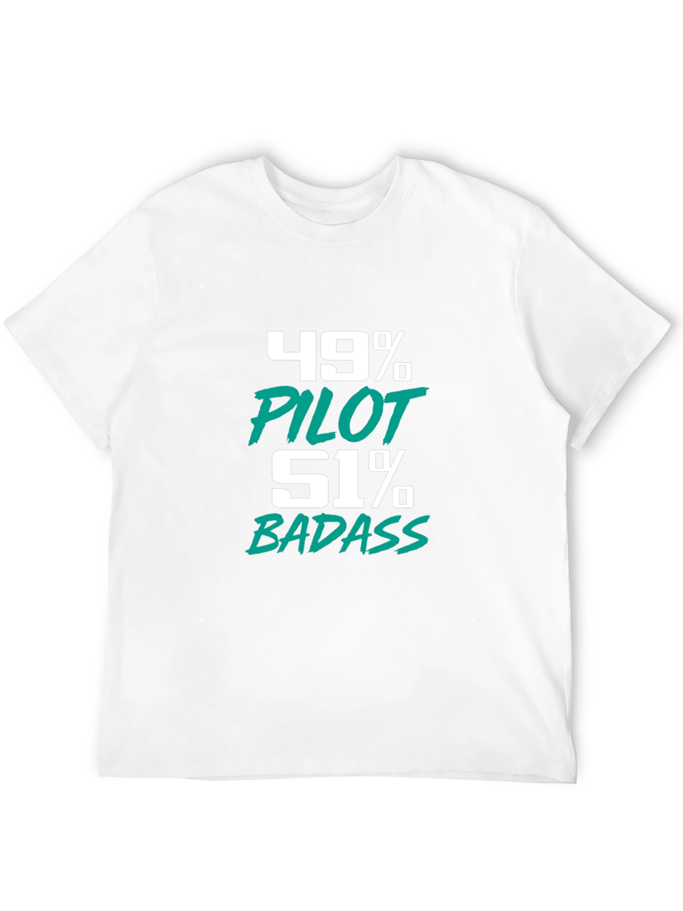 Pilot Badass Graphic Tee - Aviation Humor T-Shirt