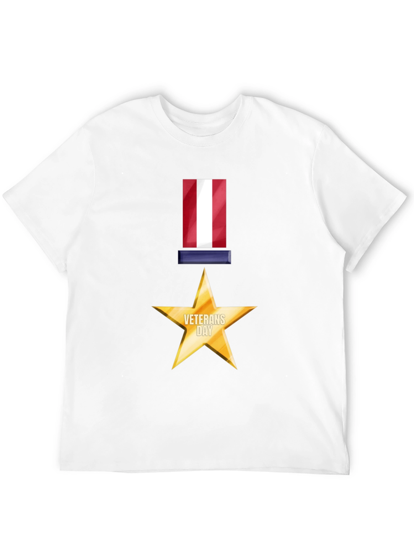 Veterans Day Star Graphic T-Shirt