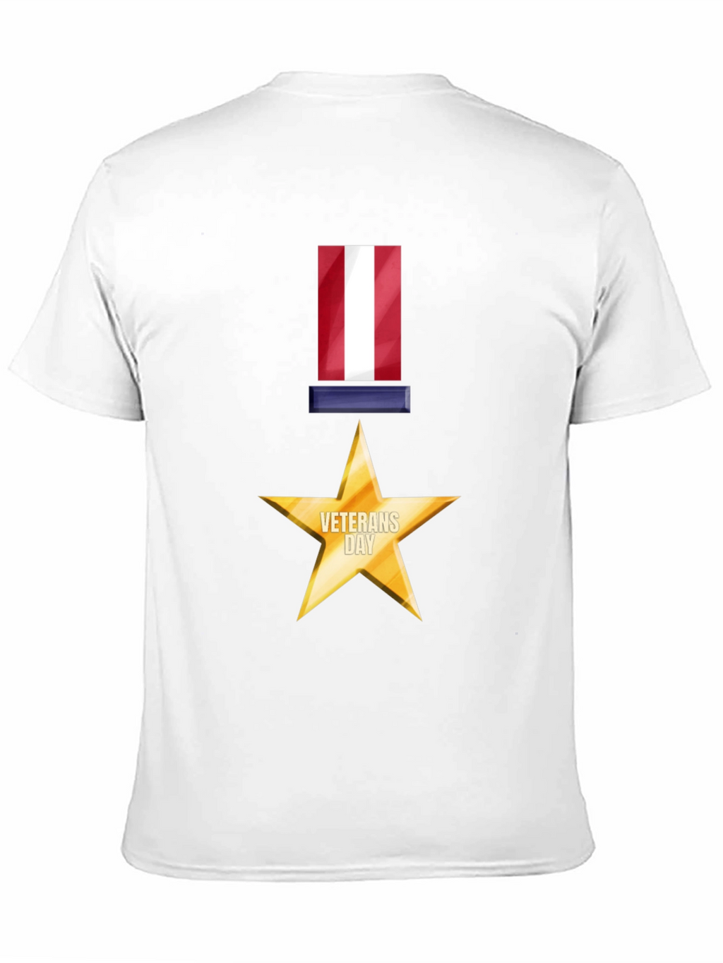 Veterans Day Star Graphic T-Shirt