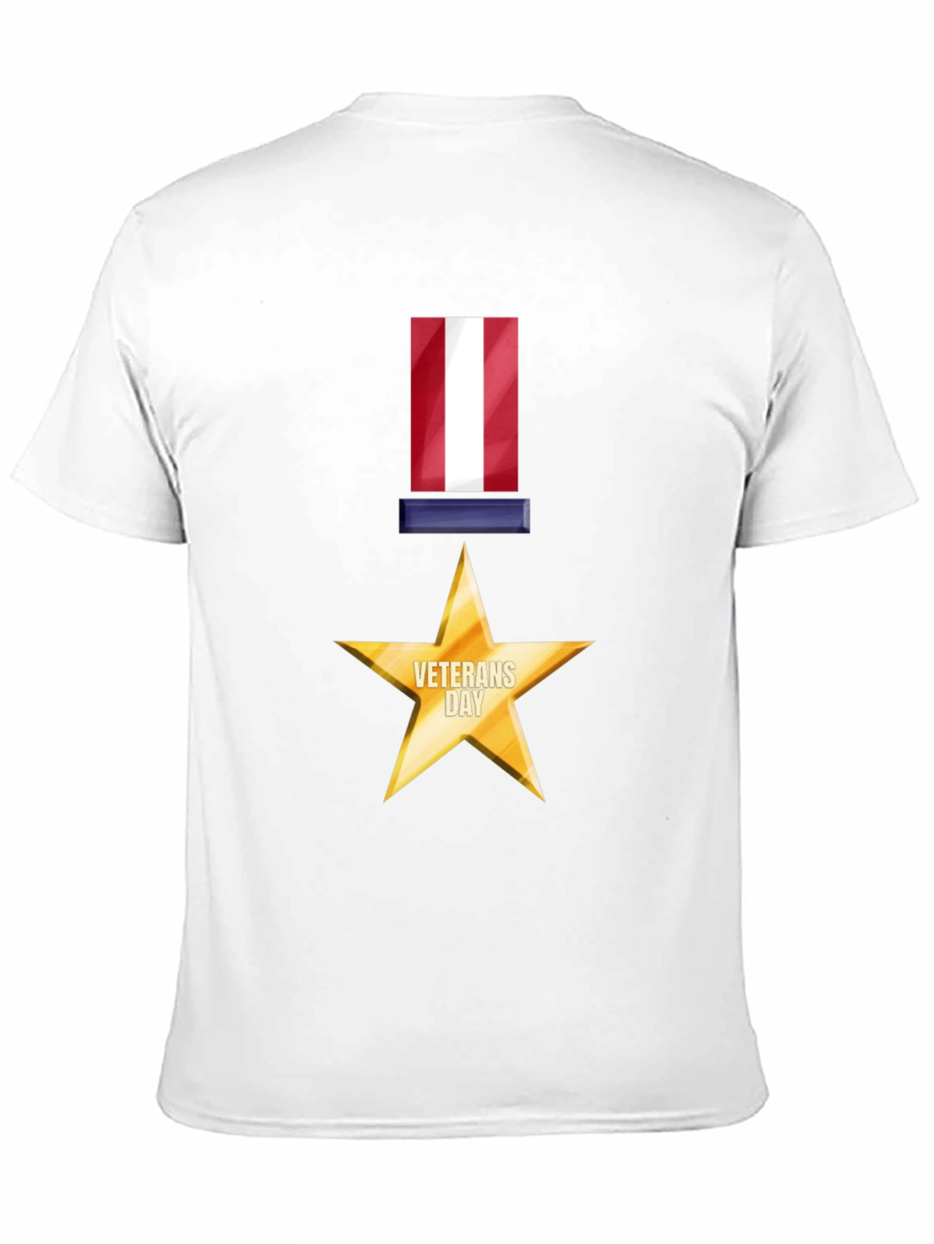 Veterans Day Star Graphic T-Shirt