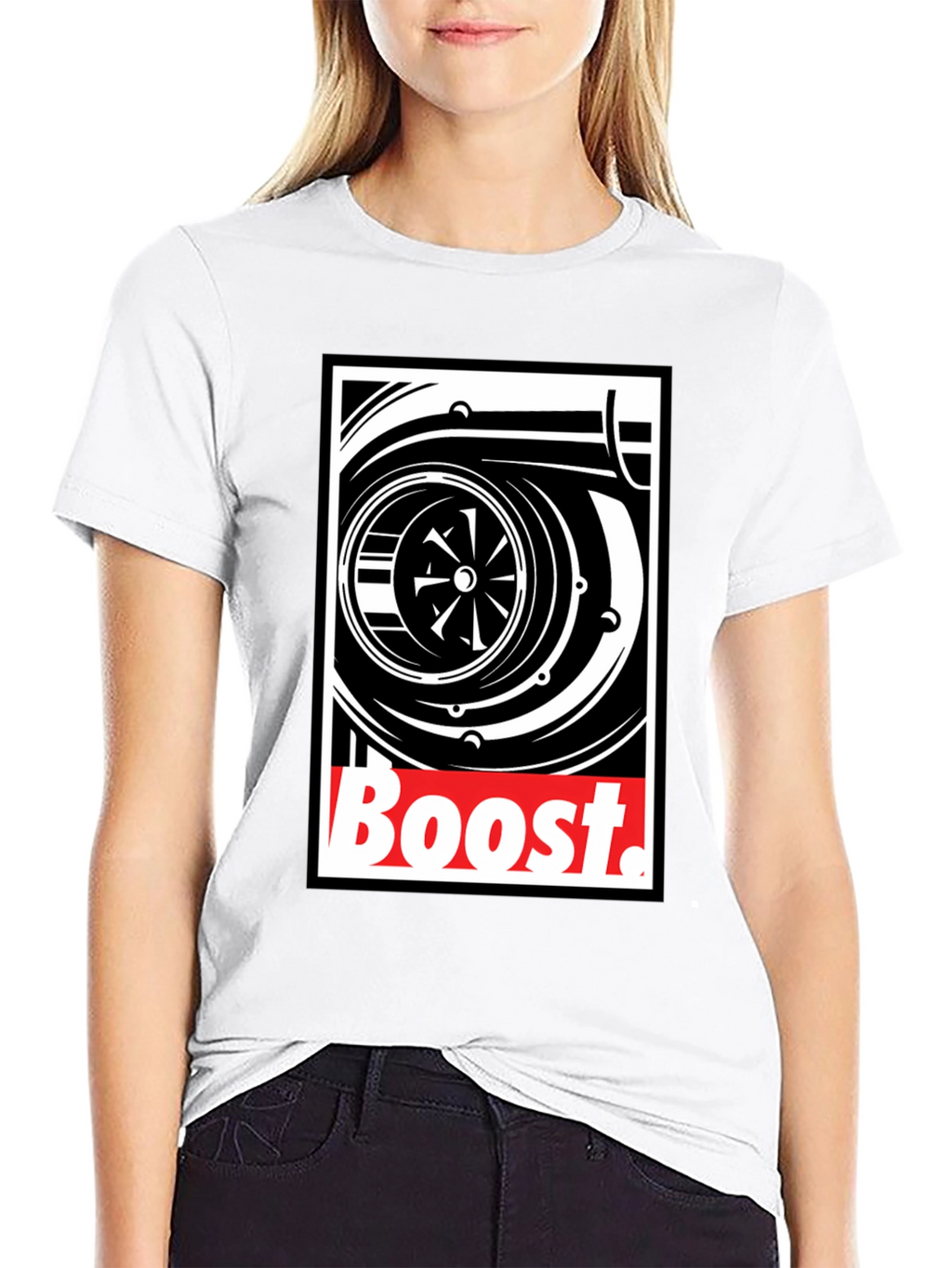 Boost Turbo T-Shirt - Black Graphic Tee