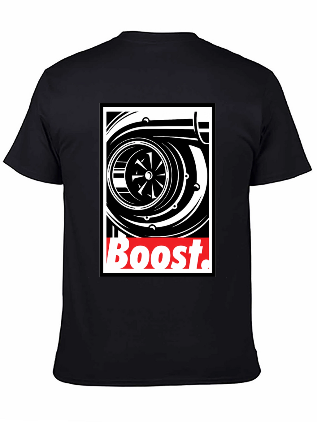 Boost Turbo T-Shirt - Black Graphic Tee