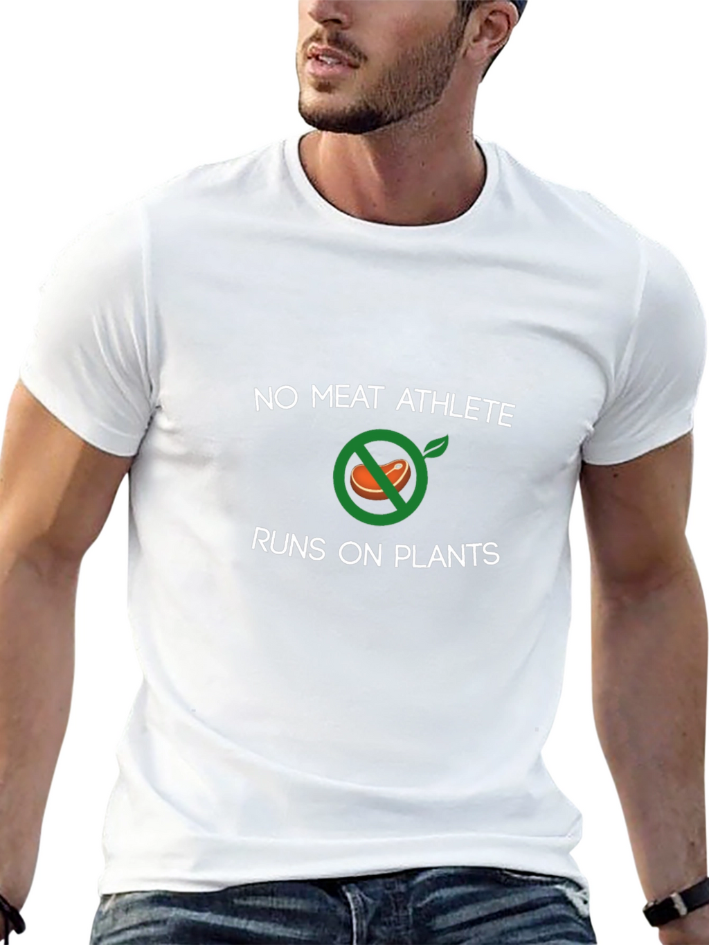 No Meat Athlete T-Shirt - Vegan Fitness Apparel